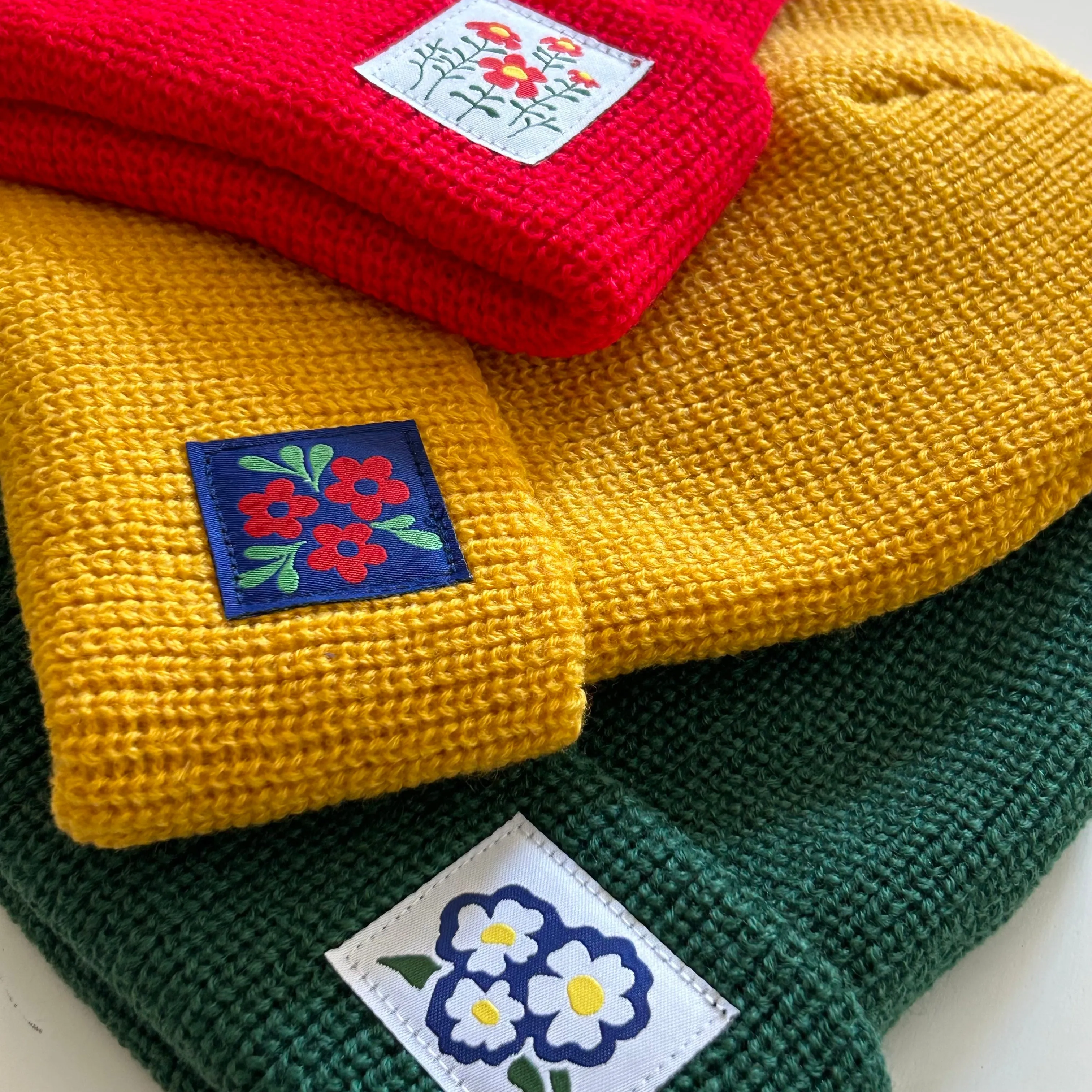 Beanie - Forest Flowers sold by Three Potato Four product image thumbnail 2