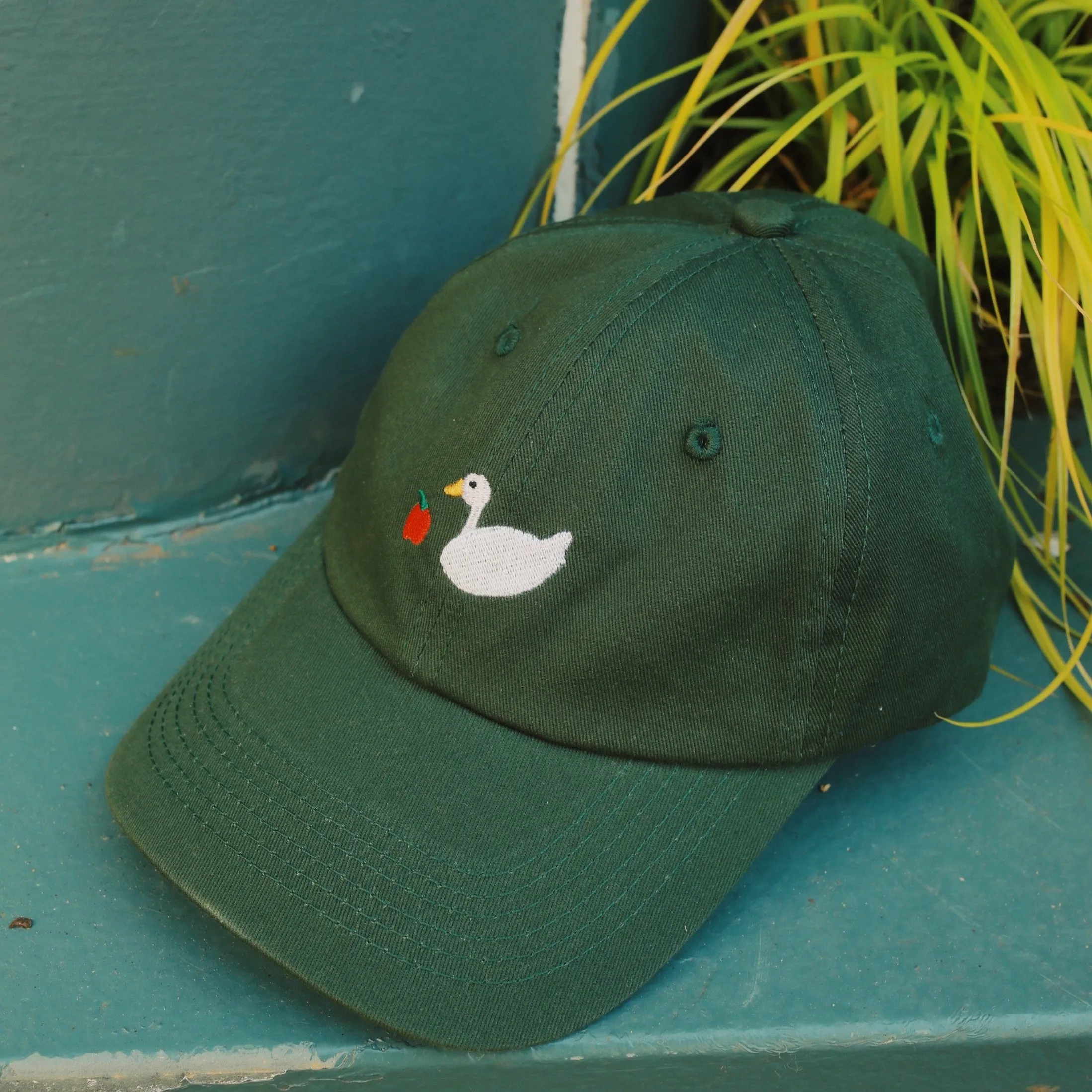 6 Panel Hat - Cottage Goose sold by Three Potato Four product image thumbnail 3
