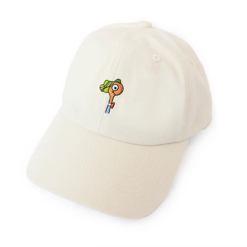 3P4 x Richard Scarry® - Lowly Worm Dad Hat (Ivory) sold by Three Potato Four