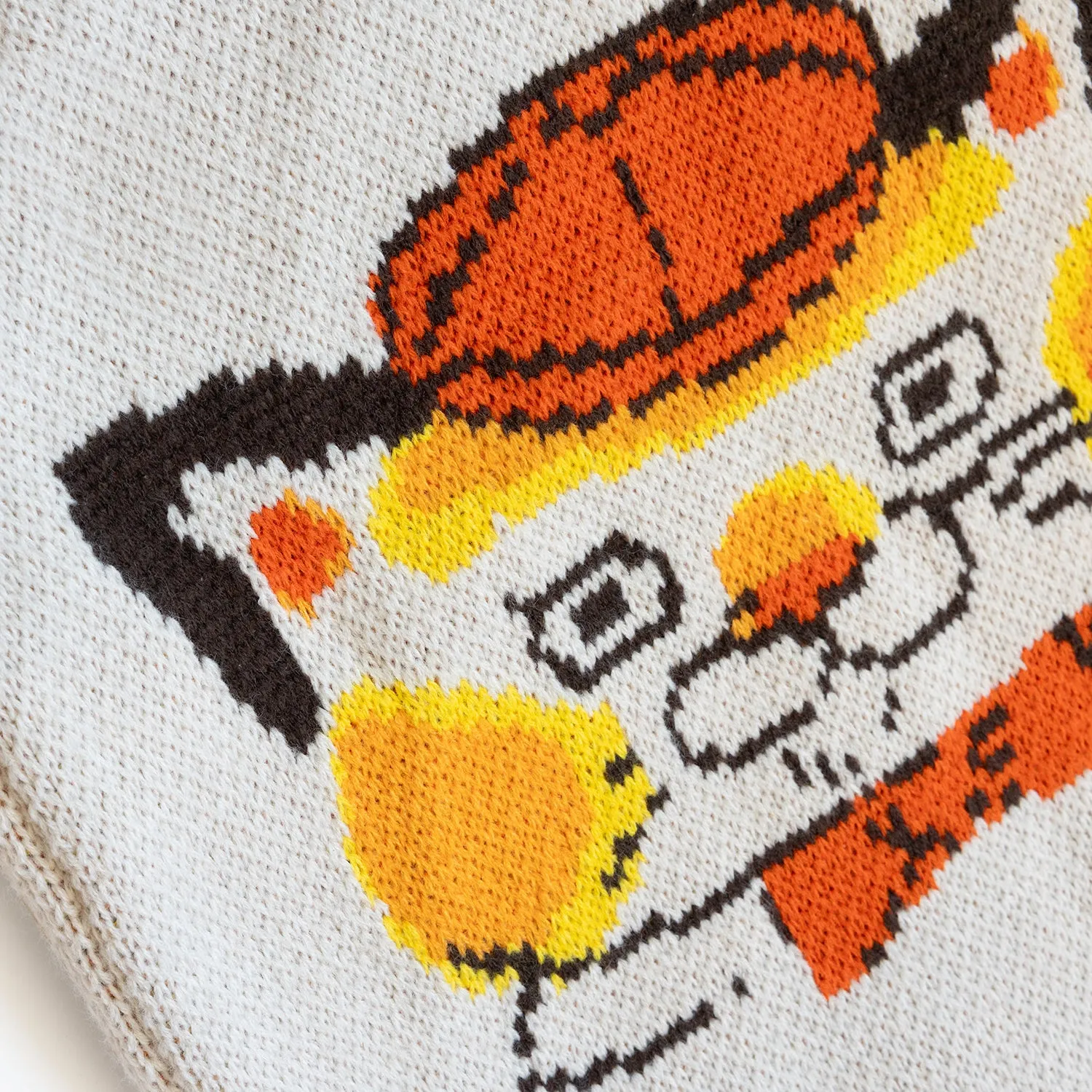3P4 x Richard Scarry® - Huck Cat Knit Tote sold by Three Potato Four product image thumbnail 2