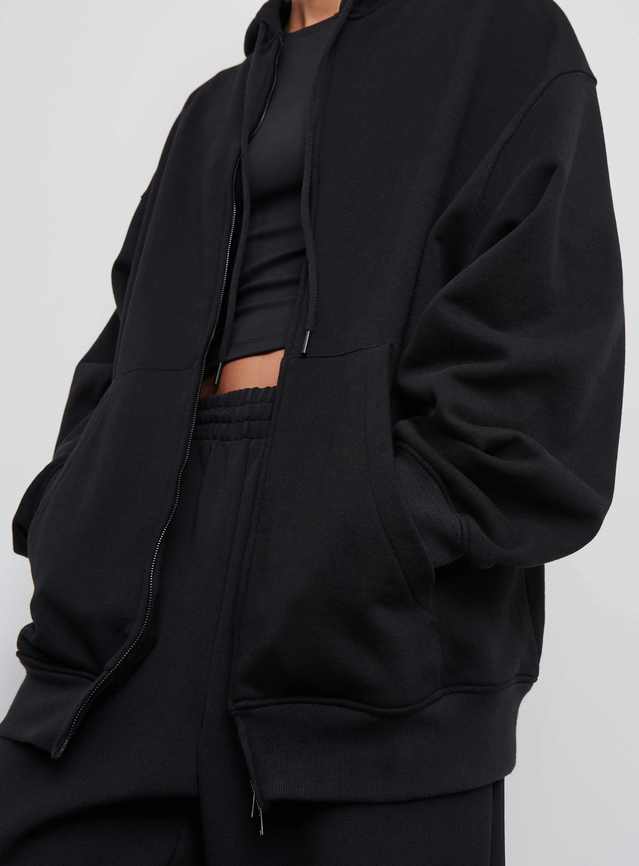 Oversize Zip Hoodie sold by WARDROBE.NYC product image thumbnail 5