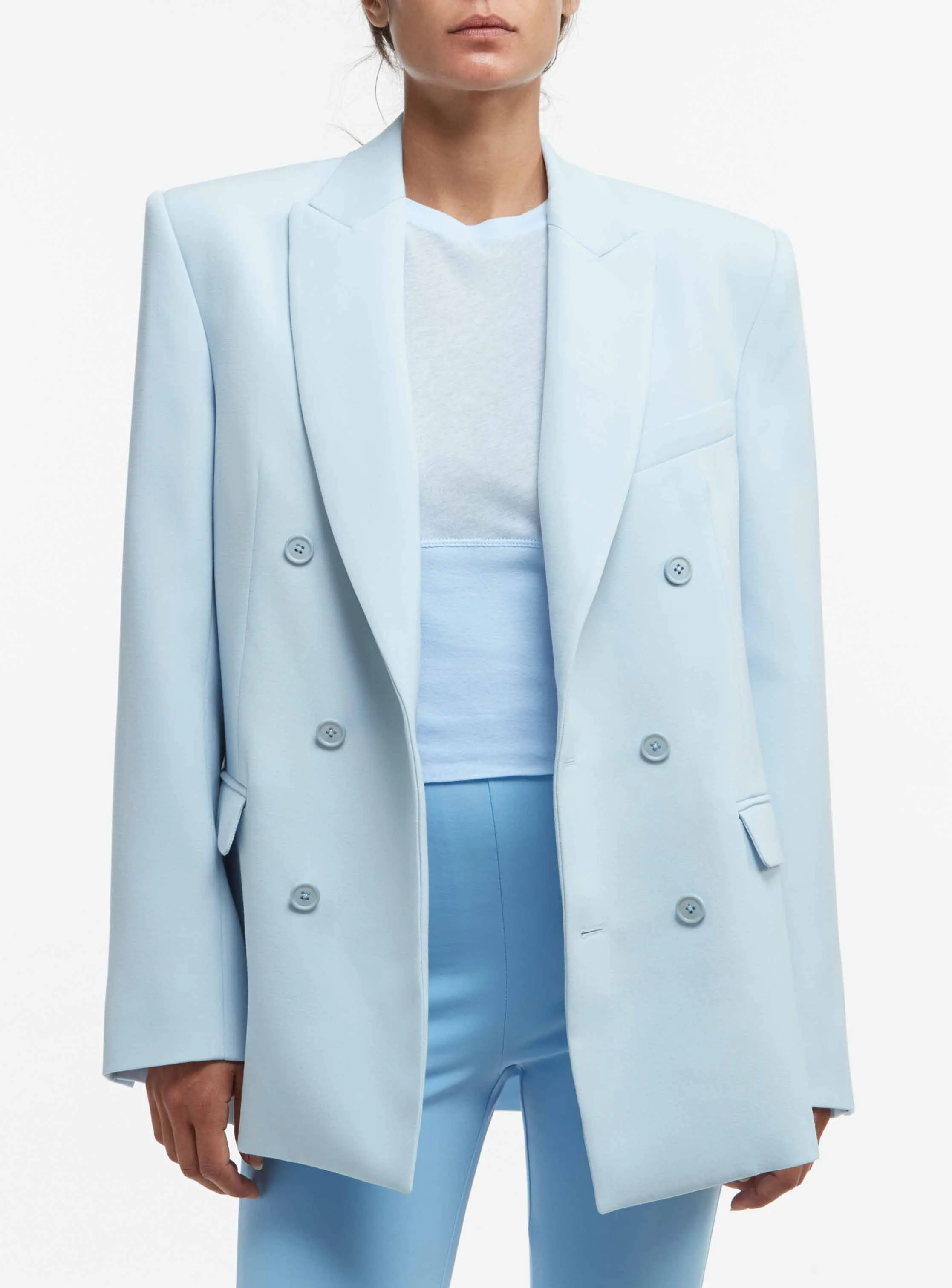 Double Breasted Blazer sold by WARDROBE.NYC product image thumbnail 4