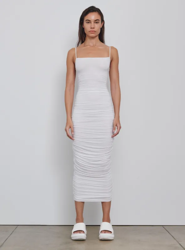Ruched Slip Dress sold by WARDROBE.NYC