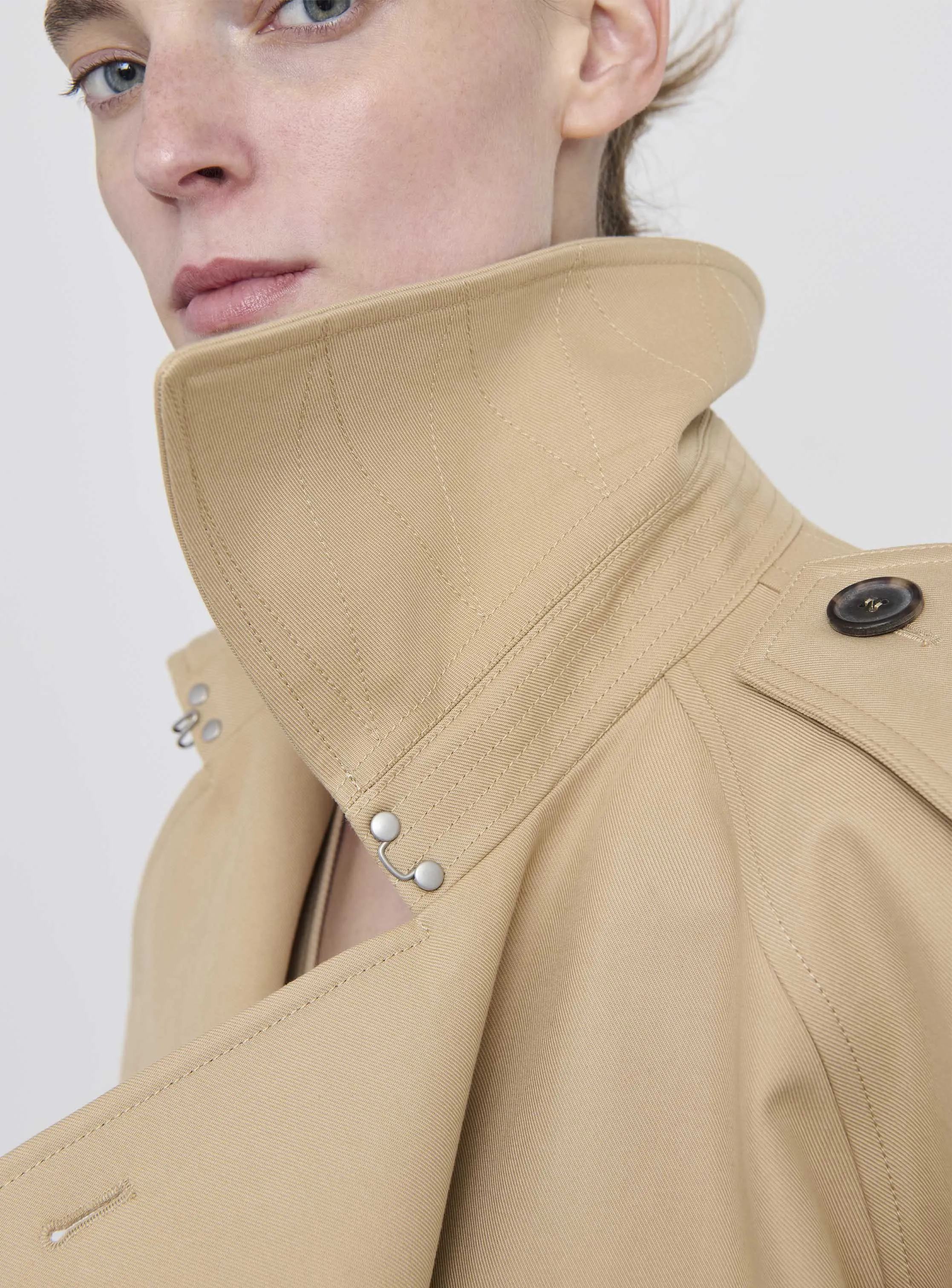 Crop Trench sold by WARDROBE.NYC product image thumbnail 5