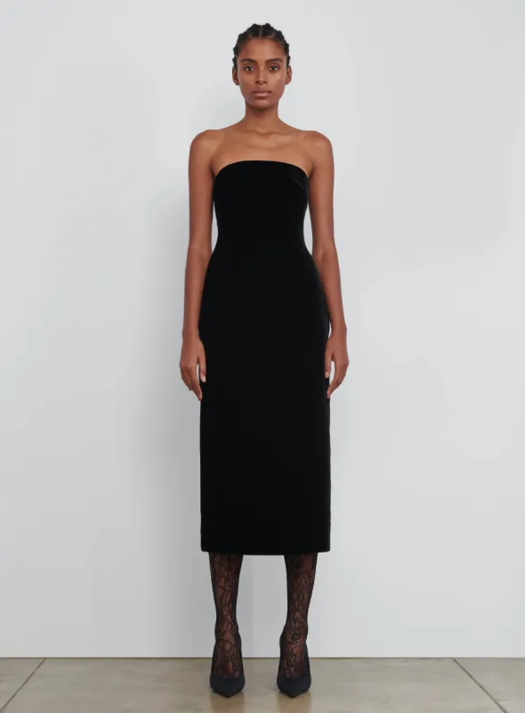 Velvet Corset Dress sold by WARDROBE.NYC