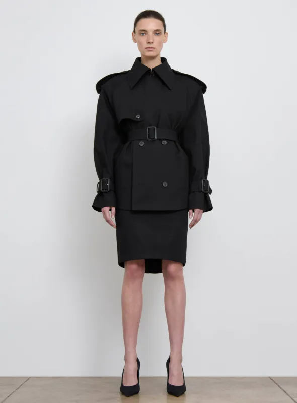 Crop Trench sold by WARDROBE.NYC