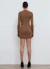 Ribbed Long Sleeve Dress Mini sold by WARDROBE.NYC