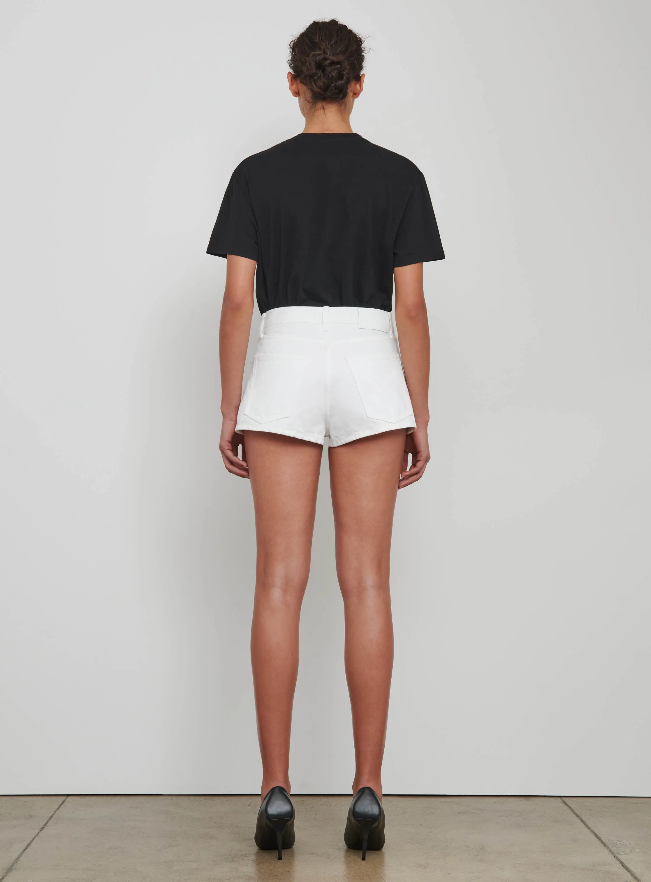 Denim Short sold by WARDROBE.NYC product image thumbnail 3