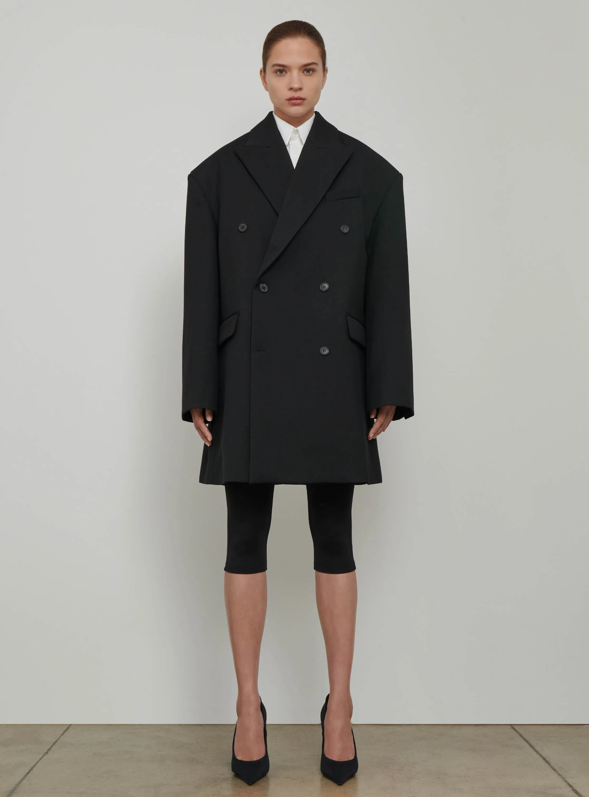 Double Breasted Oversize Coat sold by WARDROBE.NYC