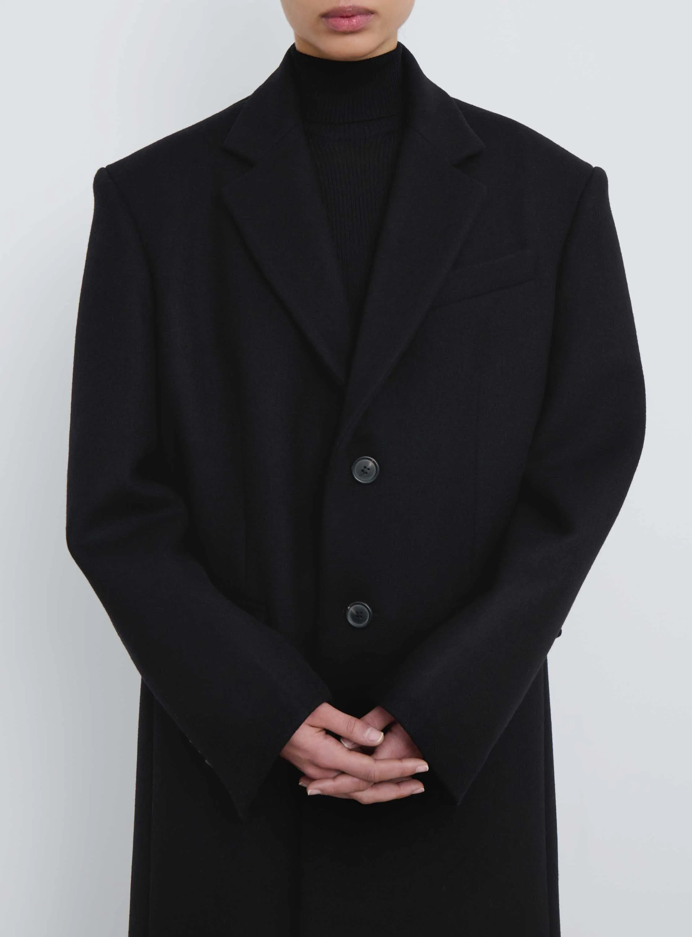 Single Breasted Coat sold by WARDROBE.NYC product image thumbnail 4