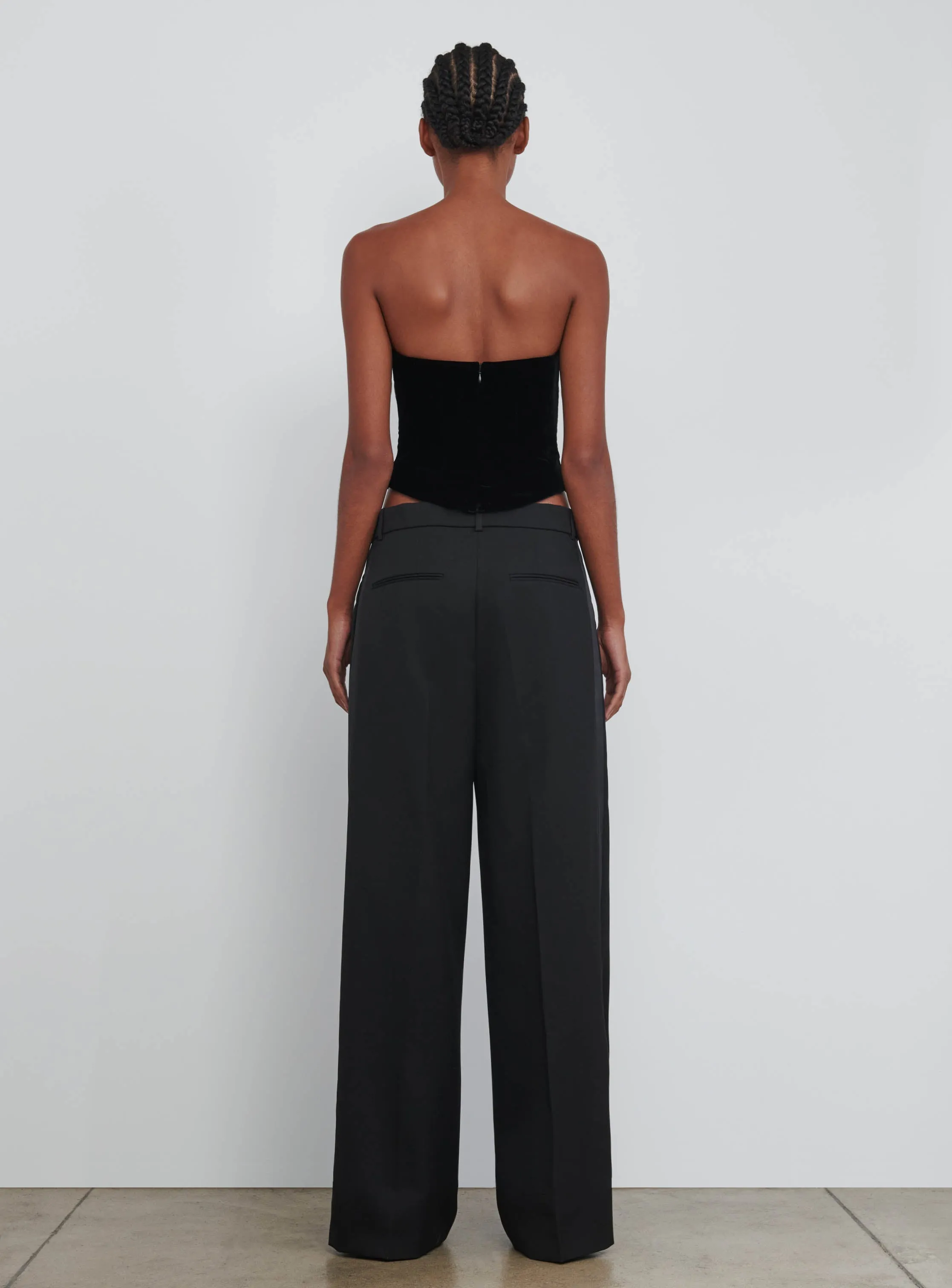 Velvet Corset sold by WARDROBE.NYC product image thumbnail 3