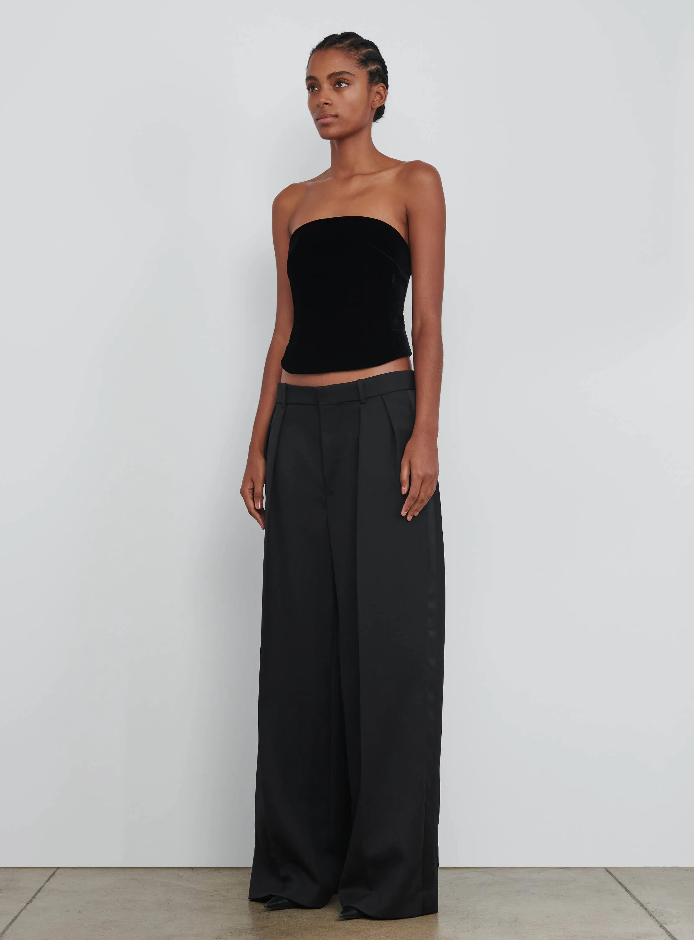 Velvet Corset sold by WARDROBE.NYC product image thumbnail 2