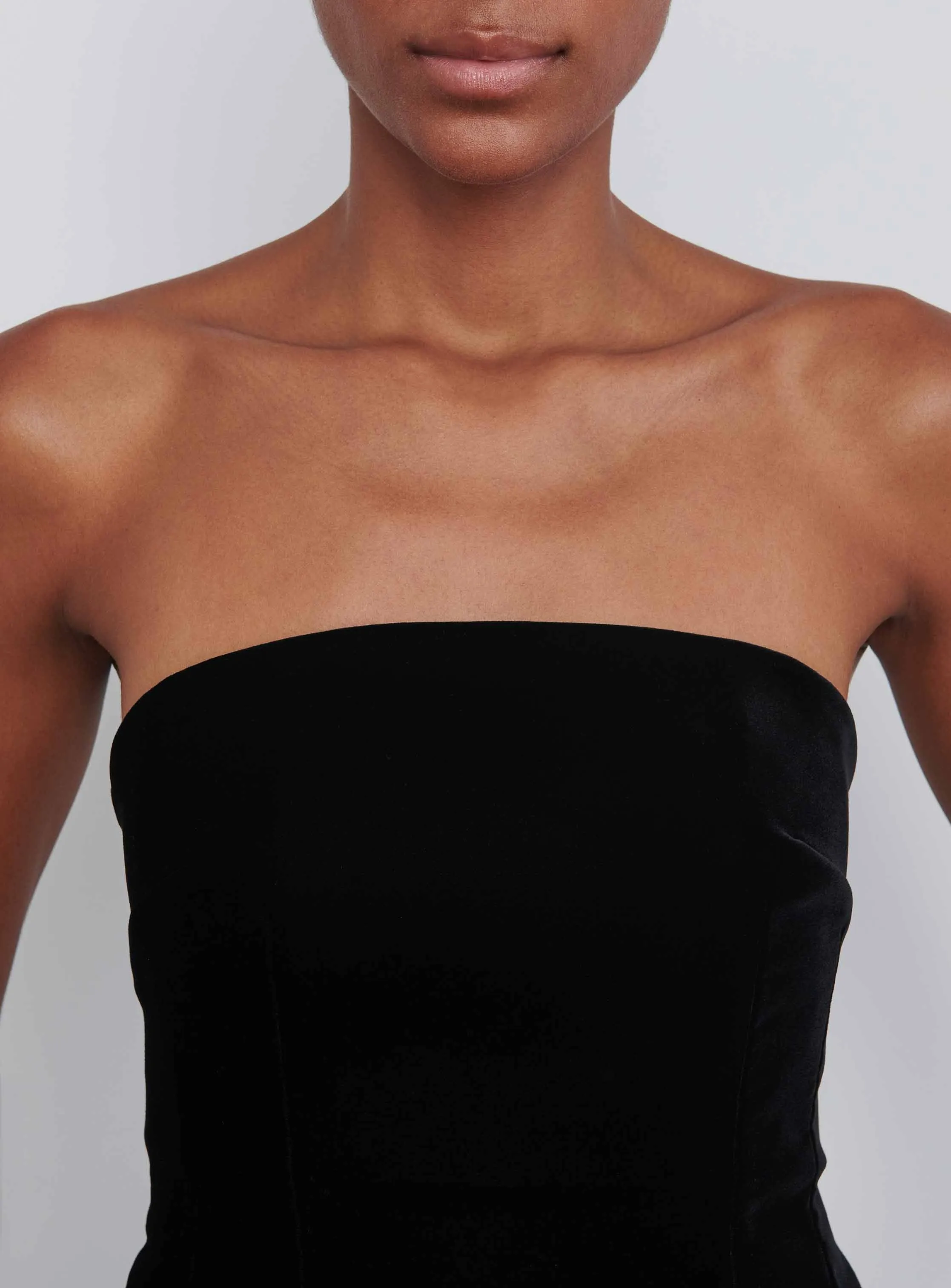 Velvet Corset sold by WARDROBE.NYC product image thumbnail 4