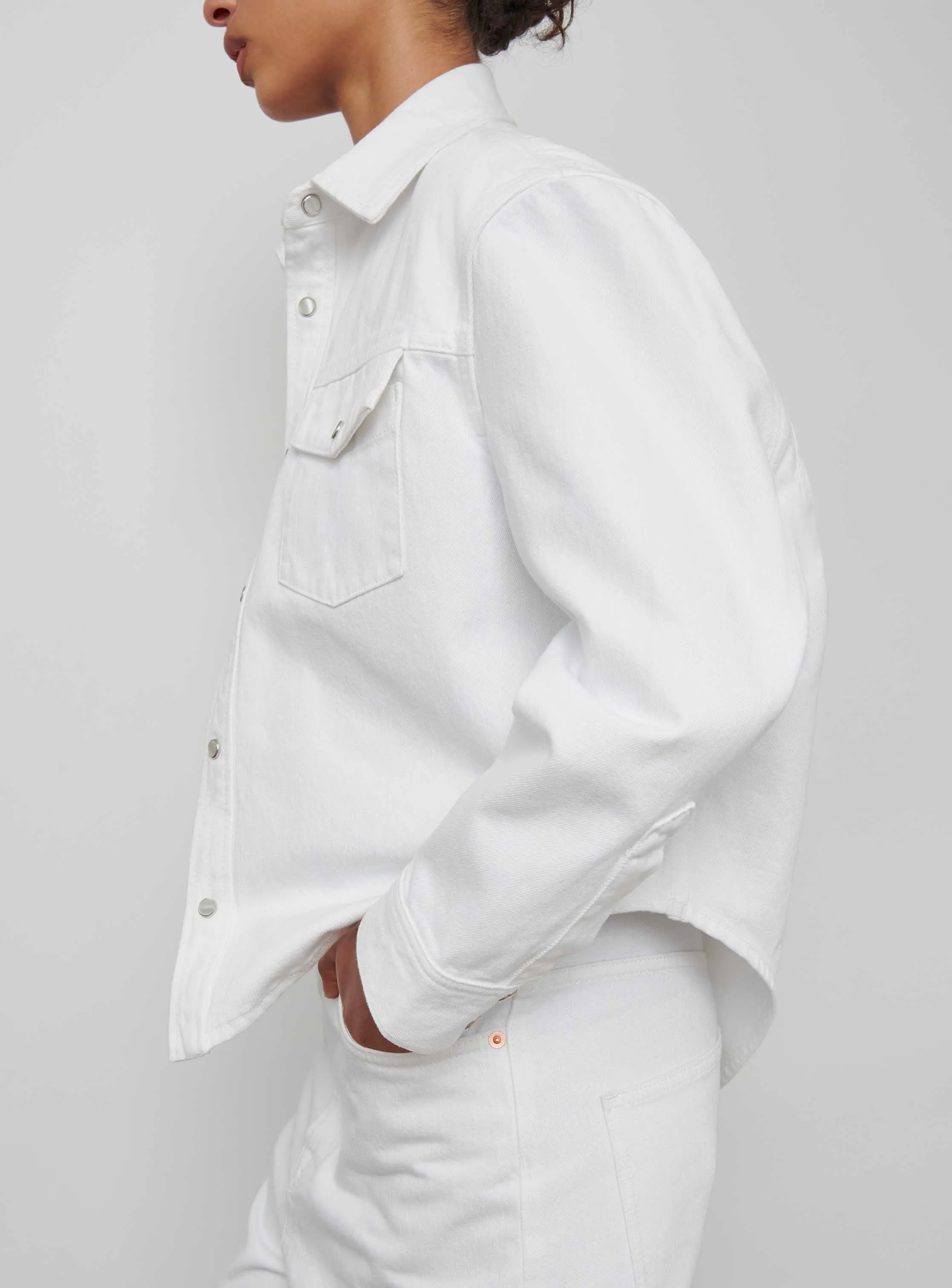 Denim Jacket sold by WARDROBE.NYC product image thumbnail 5