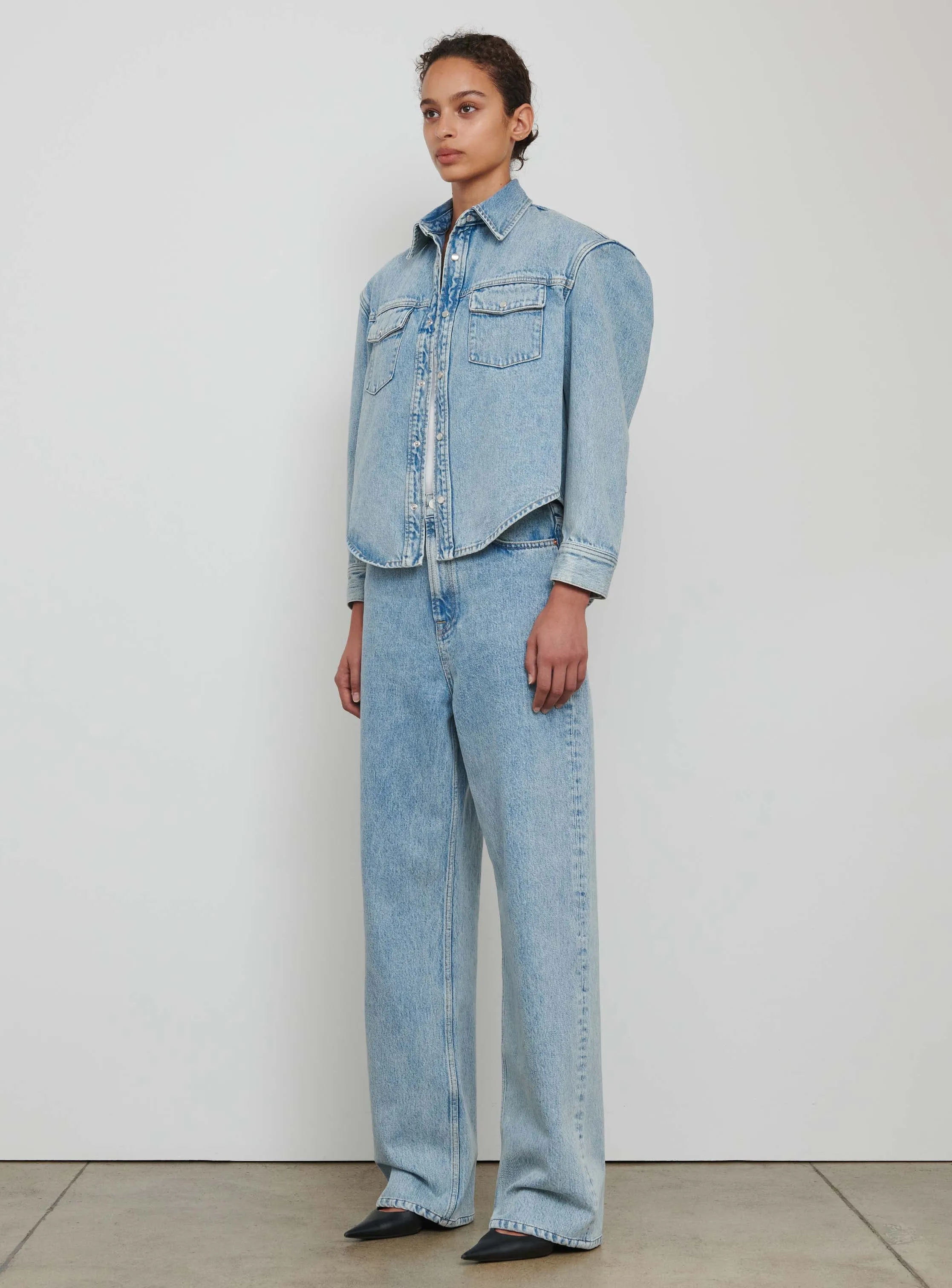 Denim Jacket sold by WARDROBE.NYC product image thumbnail 2
