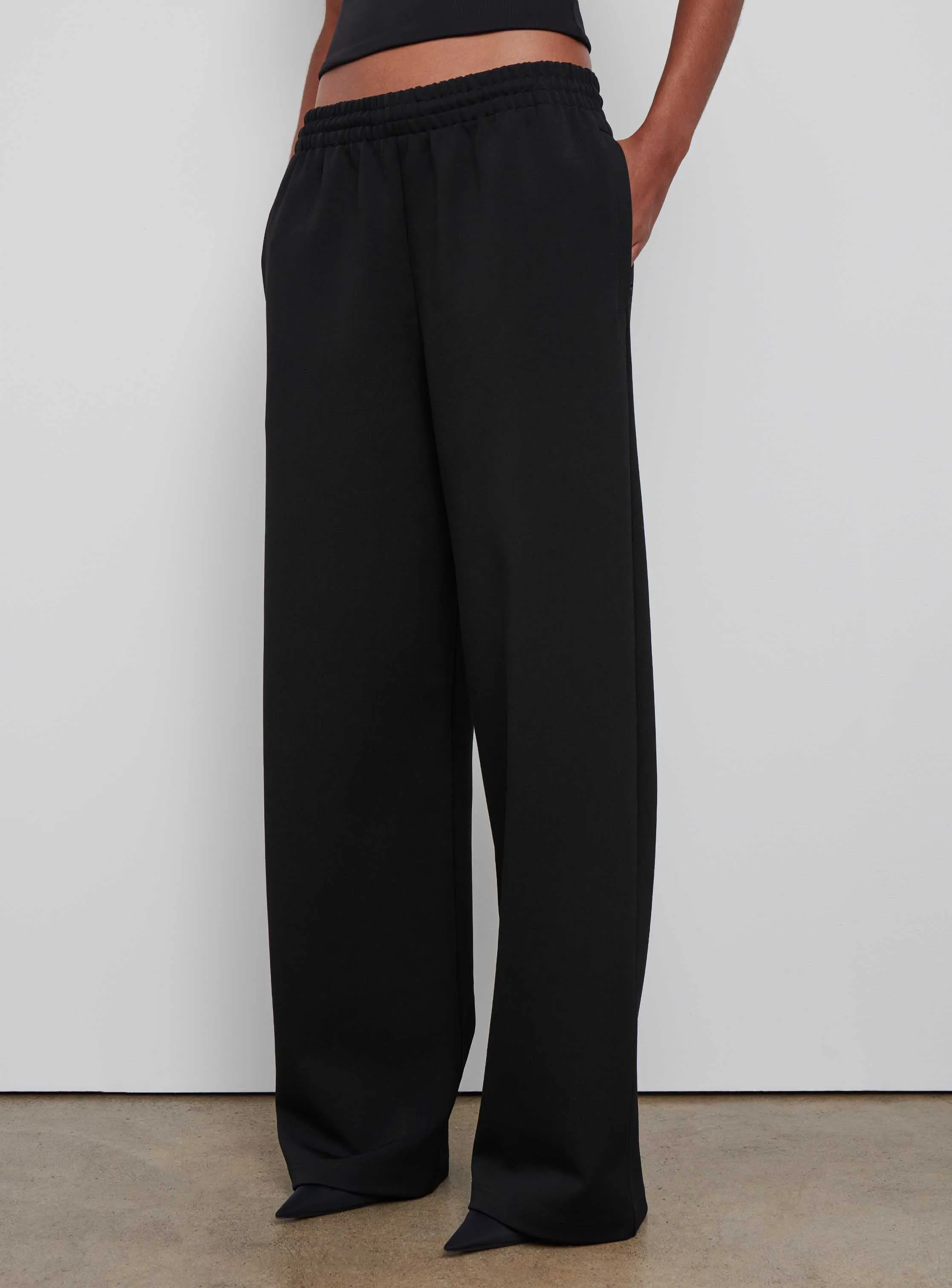 Semi Matte Track Pant sold by WARDROBE.NYC product image thumbnail 4