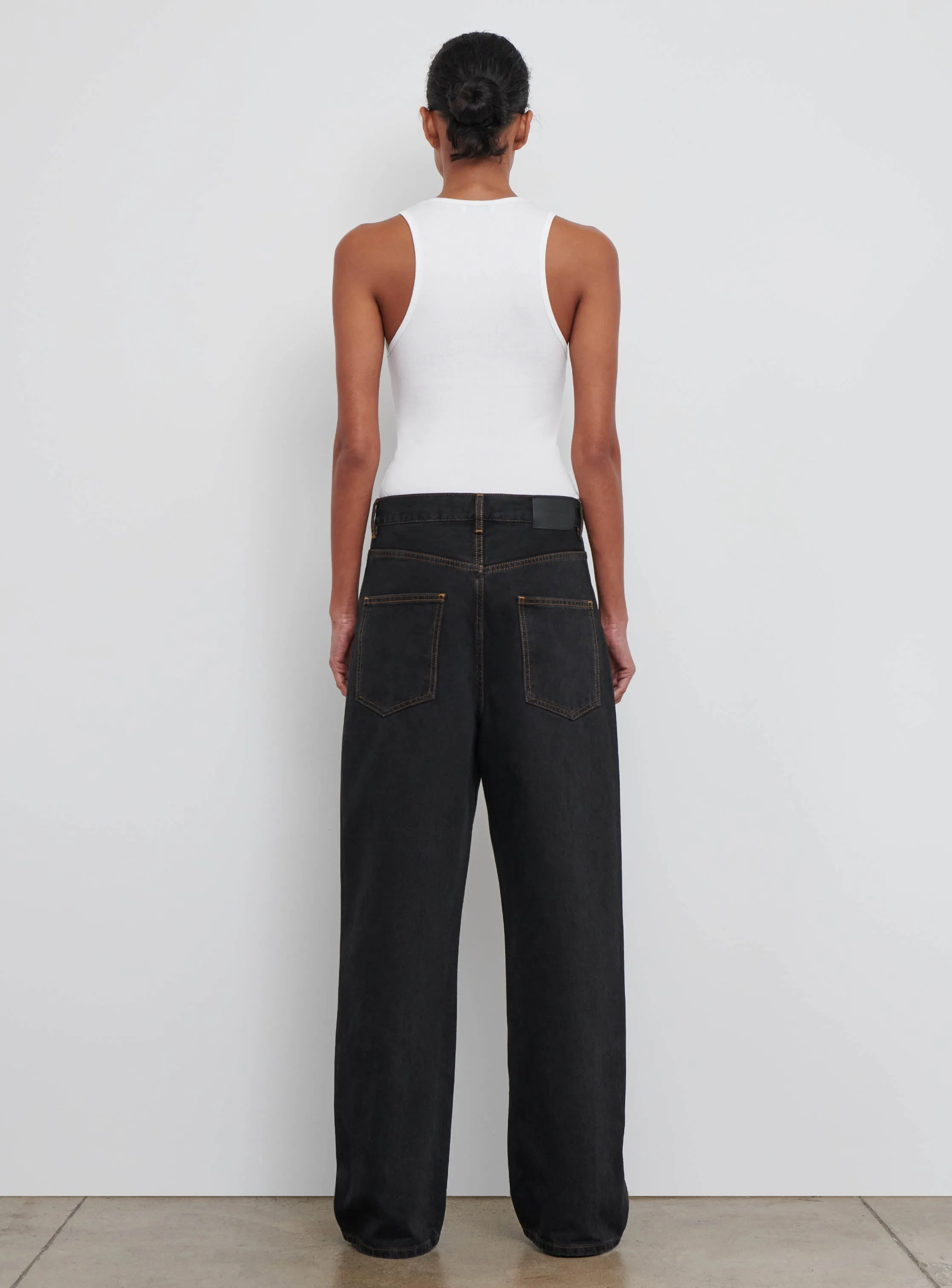 Denim Low Rise Jean sold by WARDROBE.NYC product image thumbnail 3