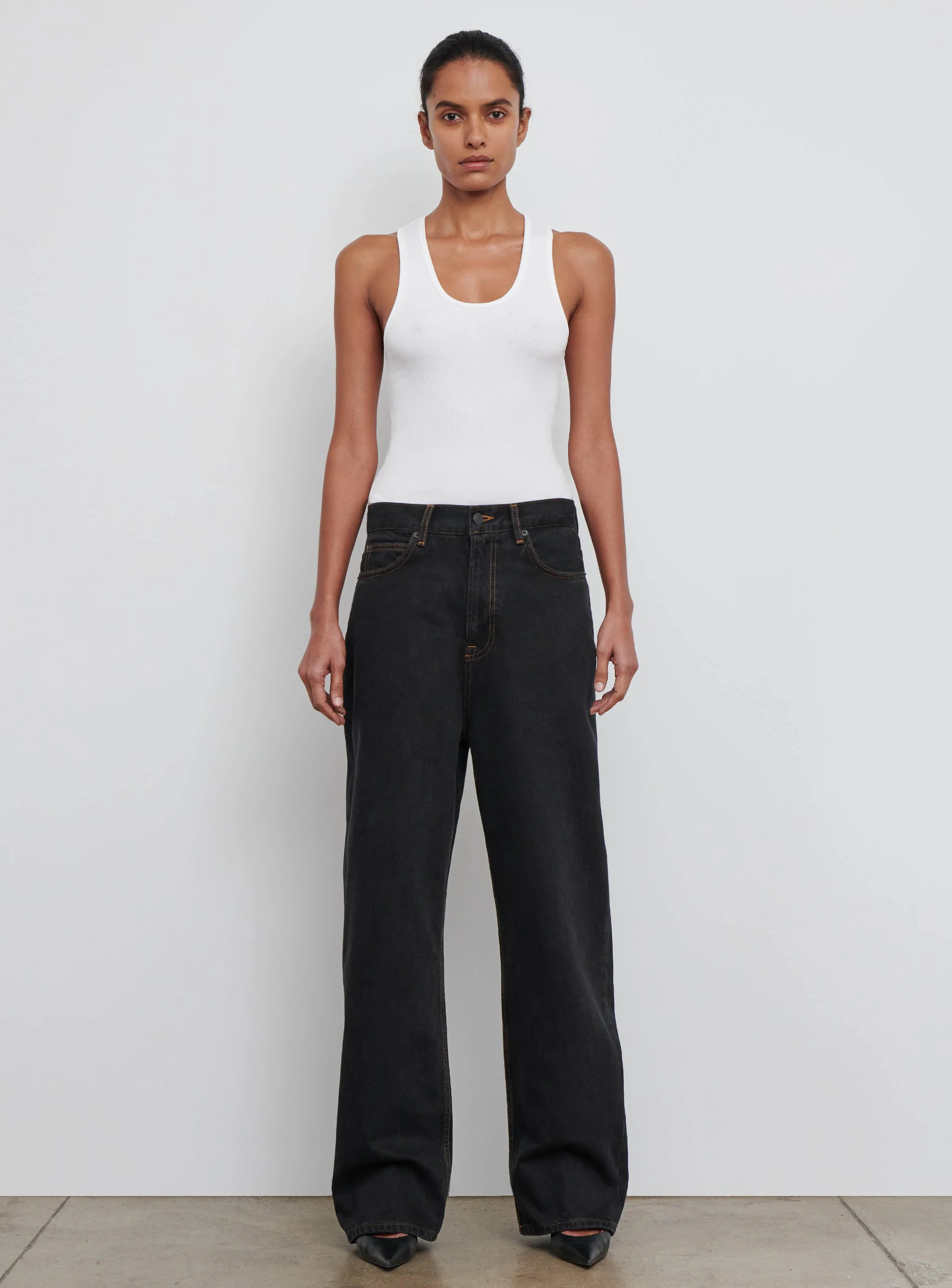 Denim Low Rise Jean sold by WARDROBE.NYC