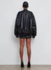 Leather Bomber Jacket sold by WARDROBE.NYC
