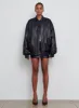 Leather Bomber Jacket sold by WARDROBE.NYC