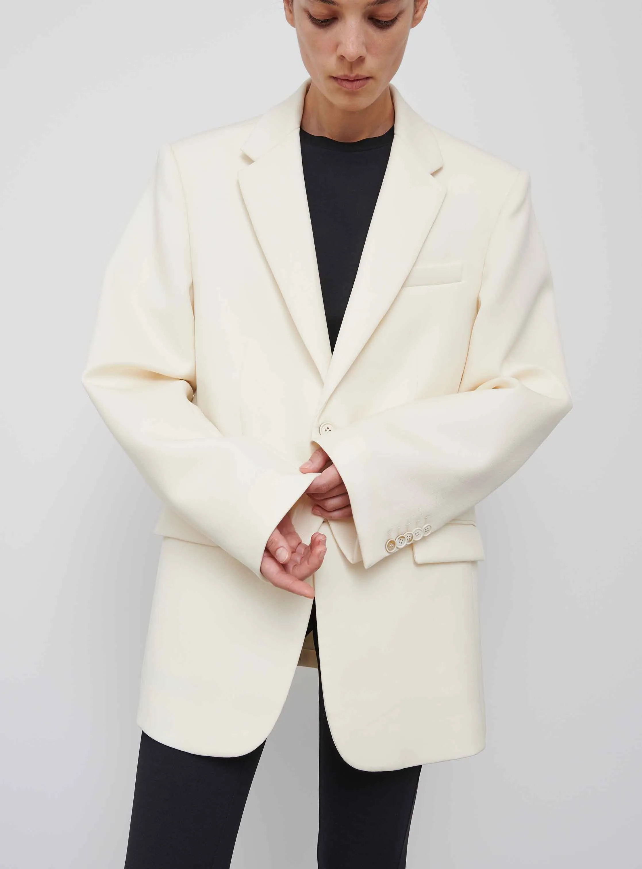 Oversize Single Breasted Blazer sold by WARDROBE.NYC product image thumbnail 4
