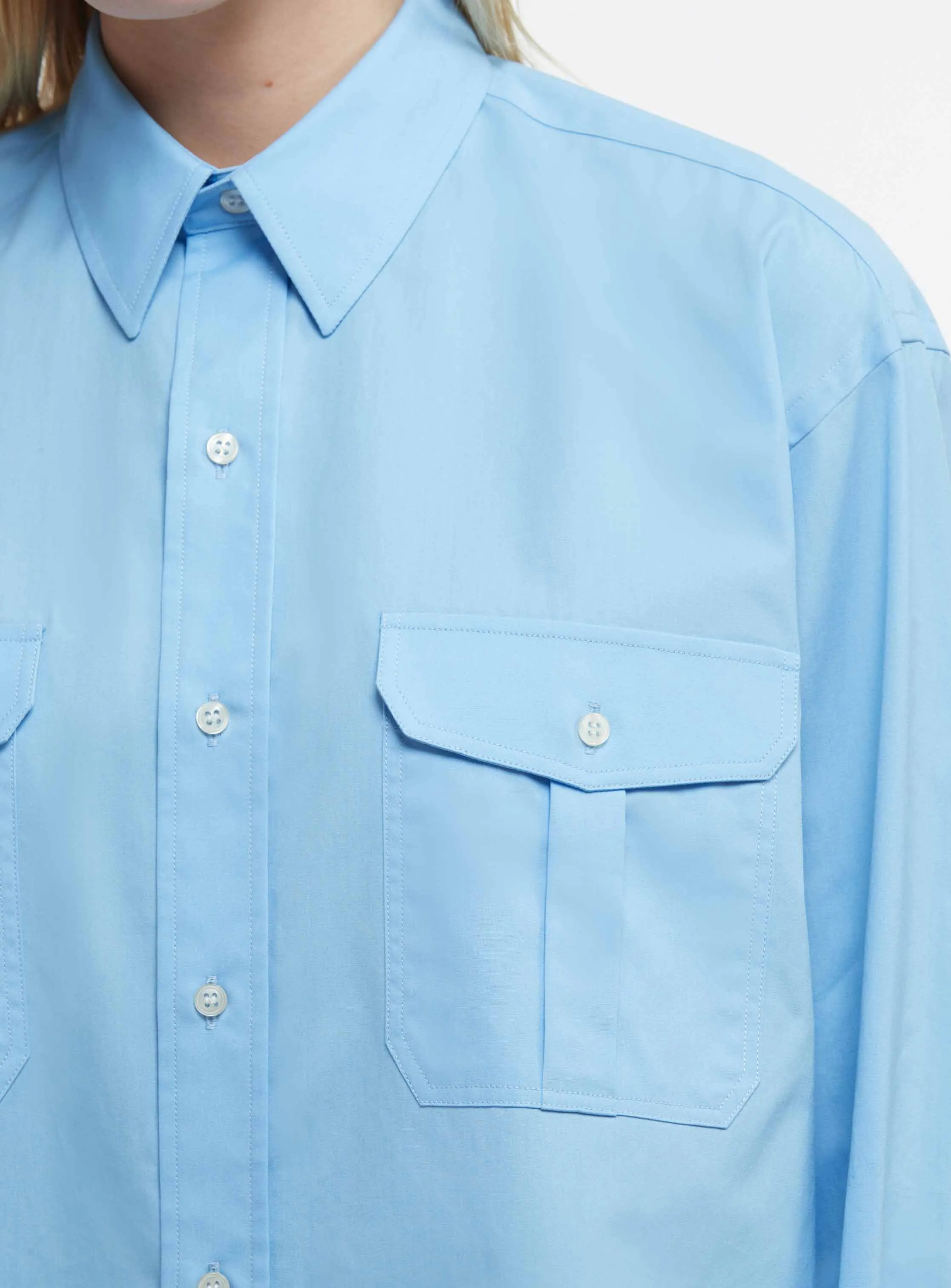 Oversize Shirt sold by WARDROBE.NYC product image thumbnail 4