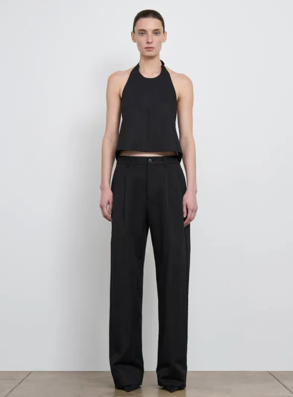 Drill Backless Halter Top sold by WARDROBE.NYC