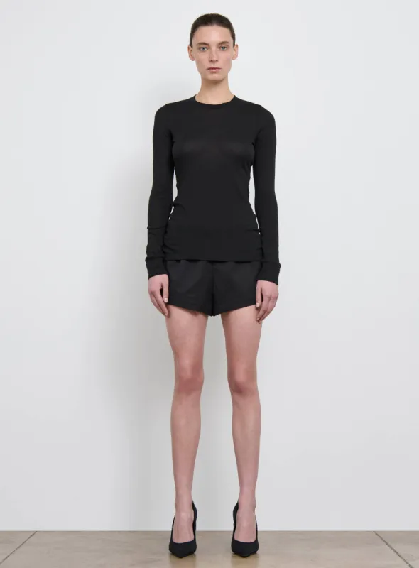 Fitted Long Sleeve Tee sold by WARDROBE.NYC