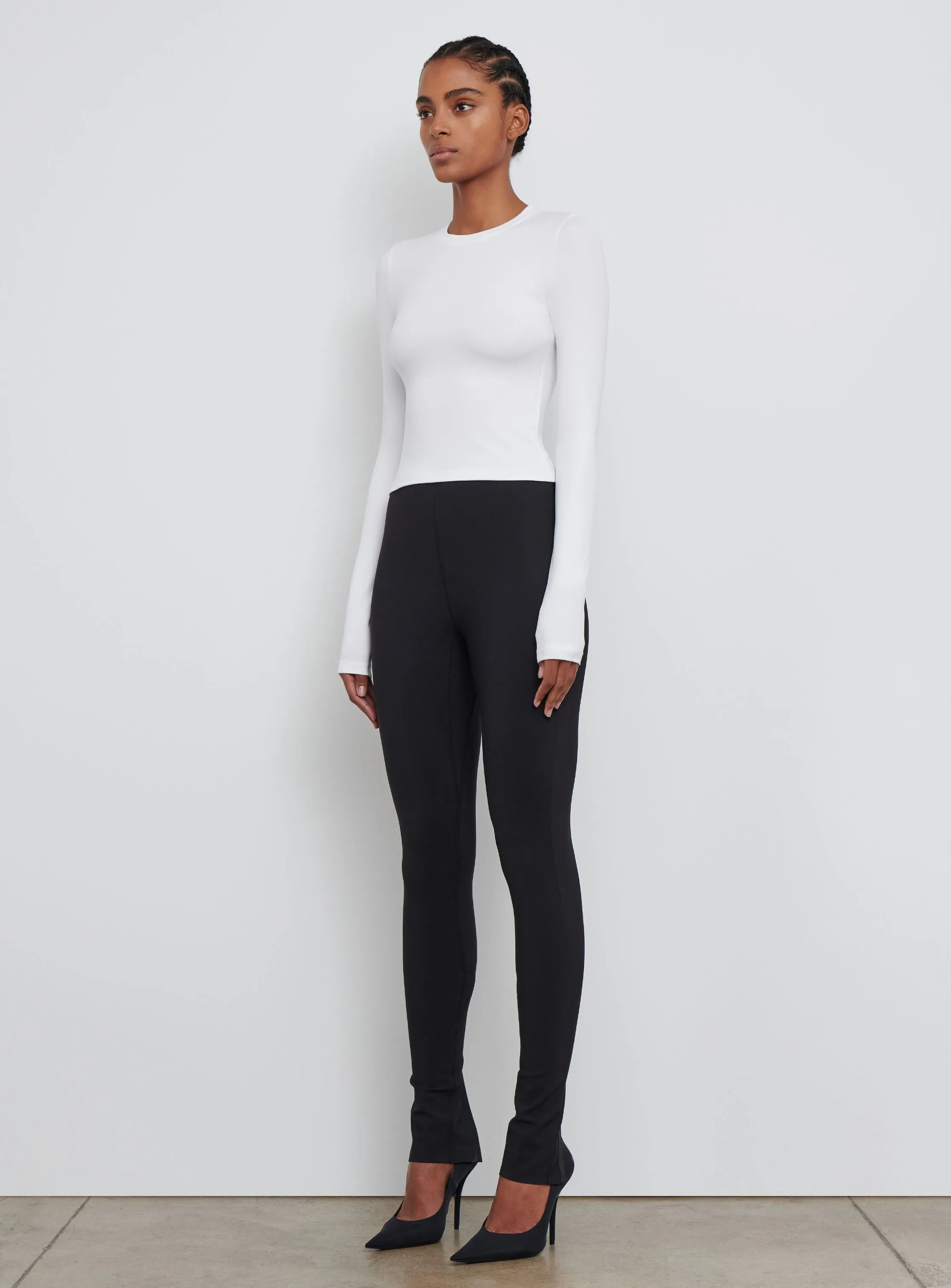 Opaque Long Sleeve Tee sold by WARDROBE.NYC product image thumbnail 2