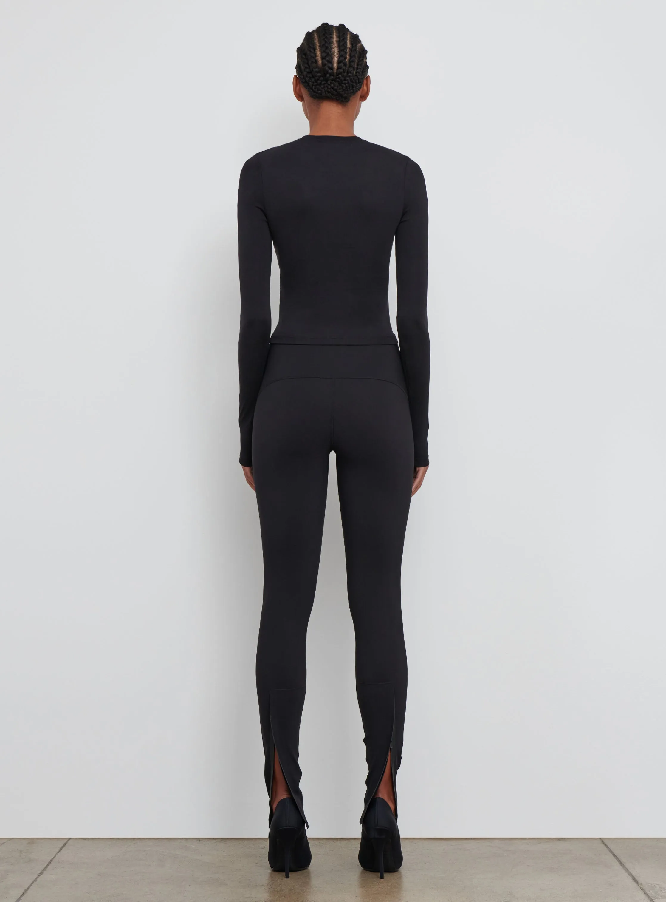 Opaque Long Sleeve Tee sold by WARDROBE.NYC product image thumbnail 3