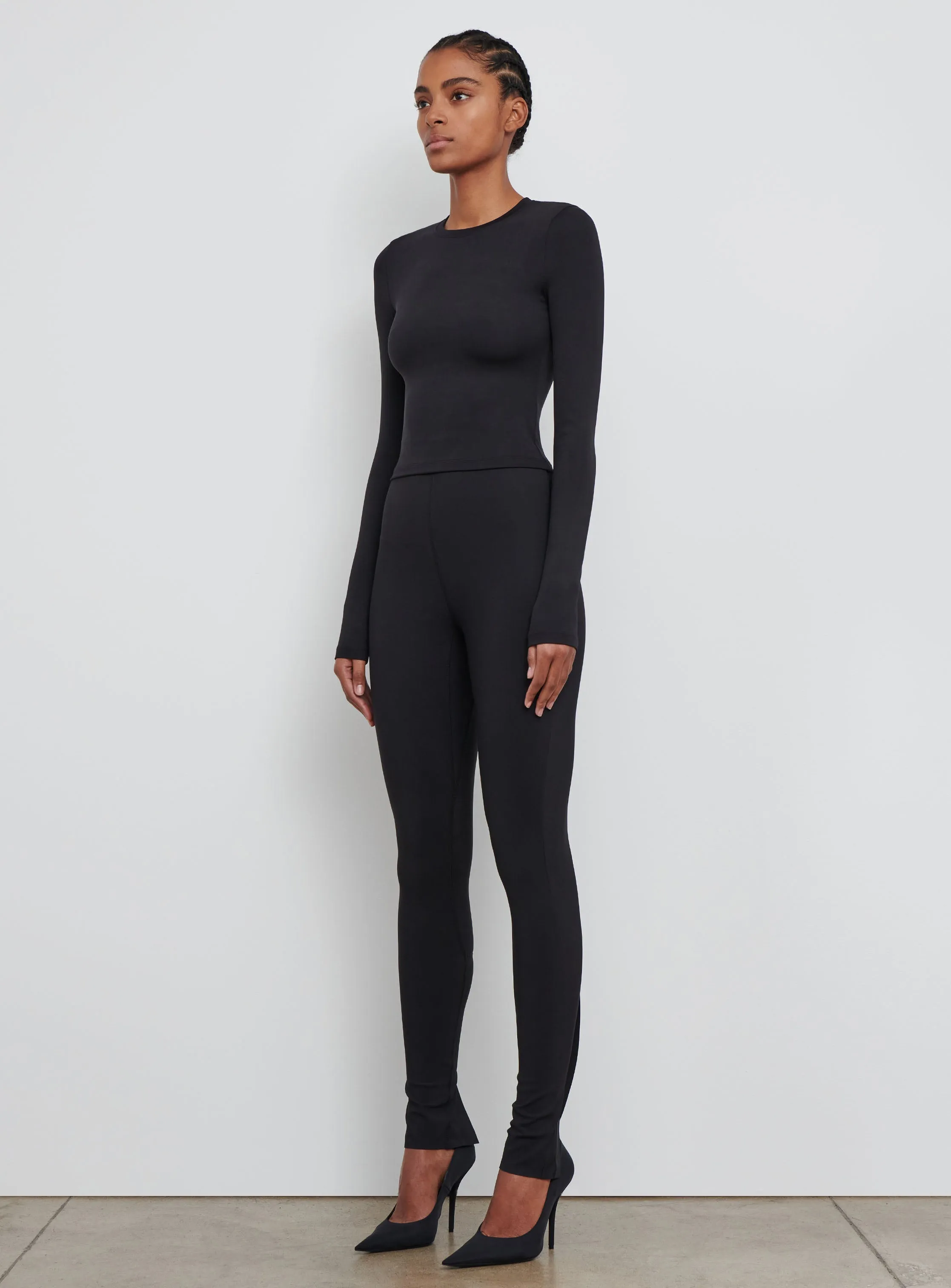 Opaque Long Sleeve Tee sold by WARDROBE.NYC product image thumbnail 2