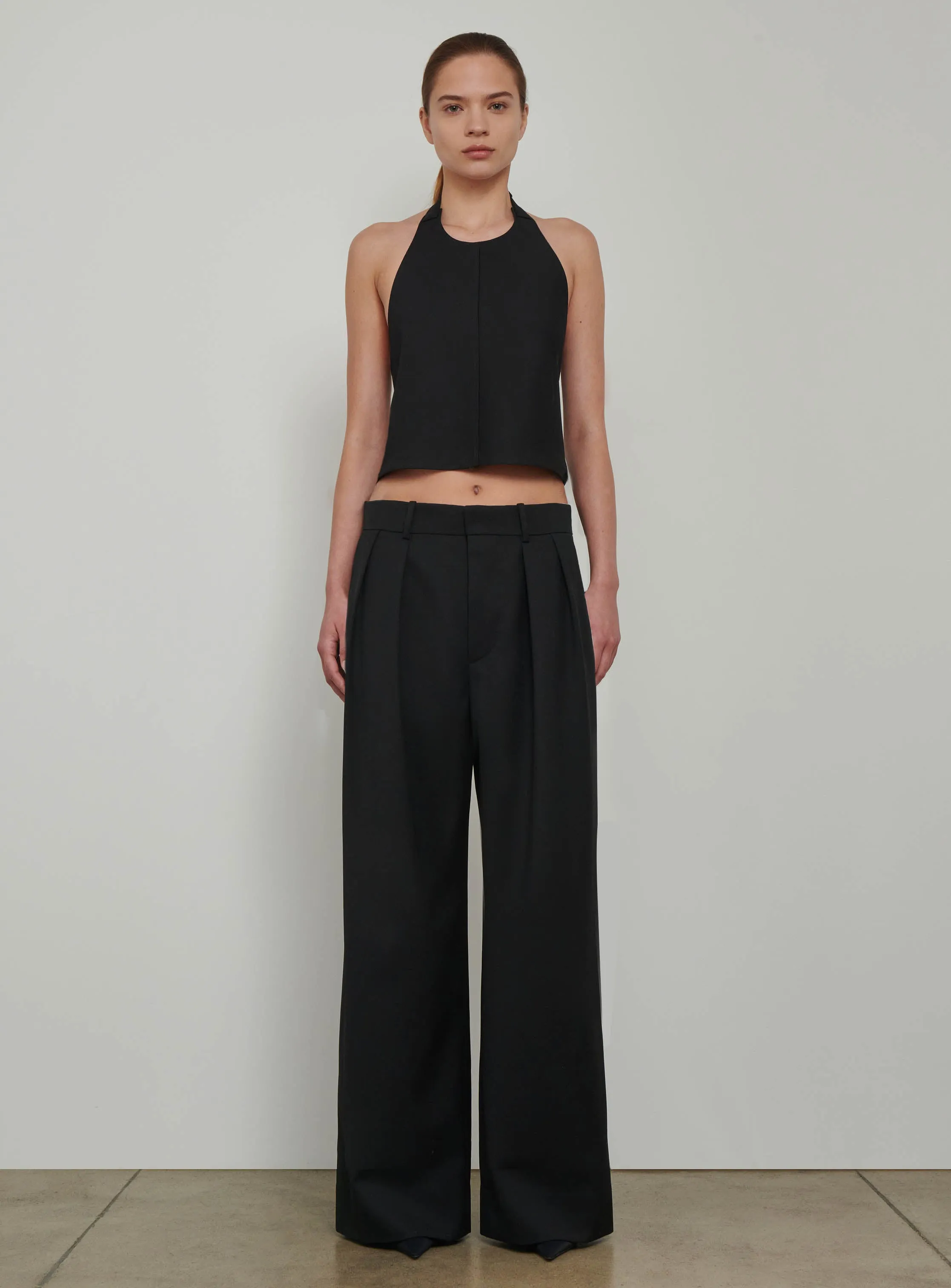 Backless Halter Top sold by WARDROBE.NYC