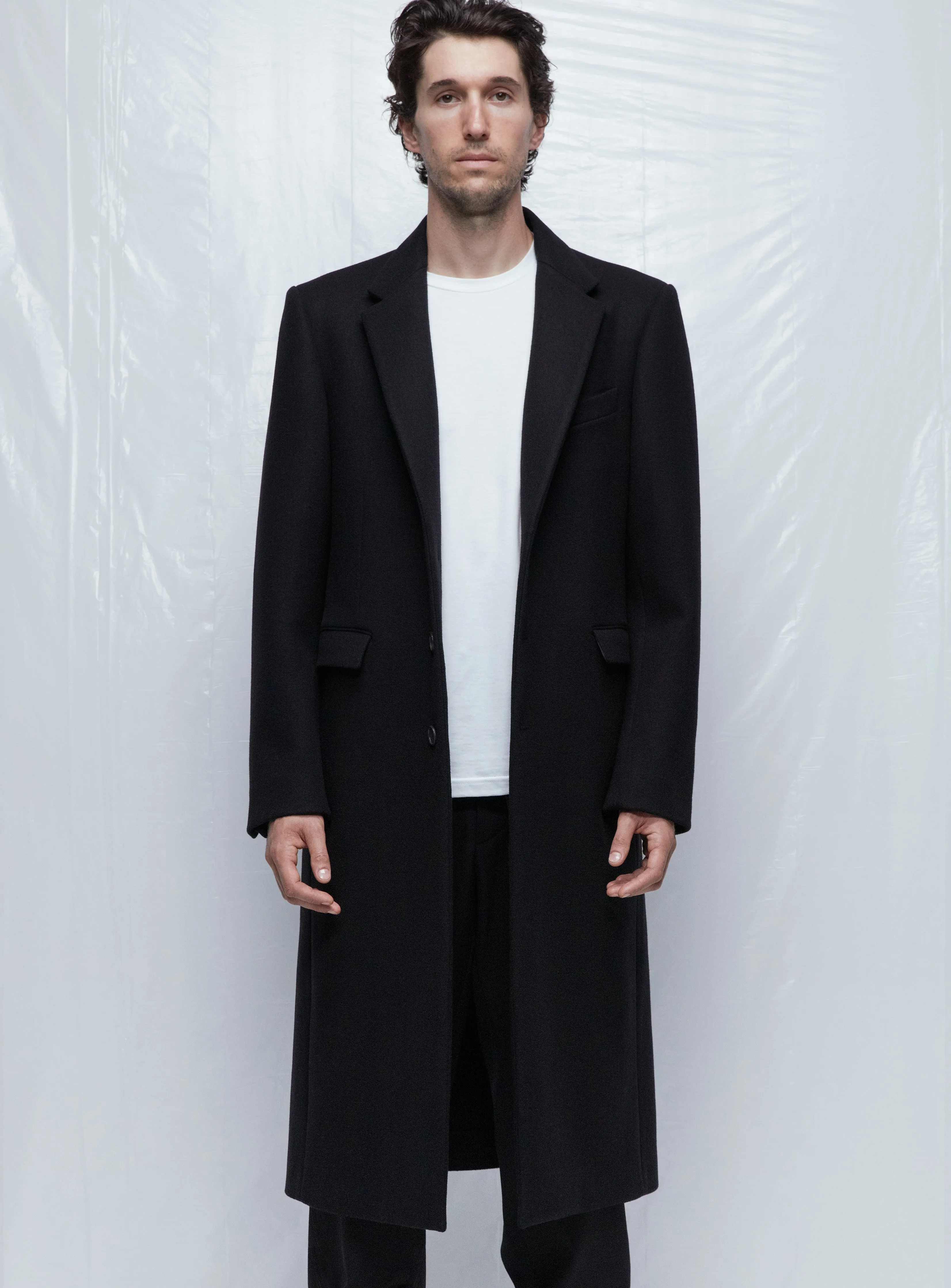 Single Breasted Coat sold by WARDROBE.NYC