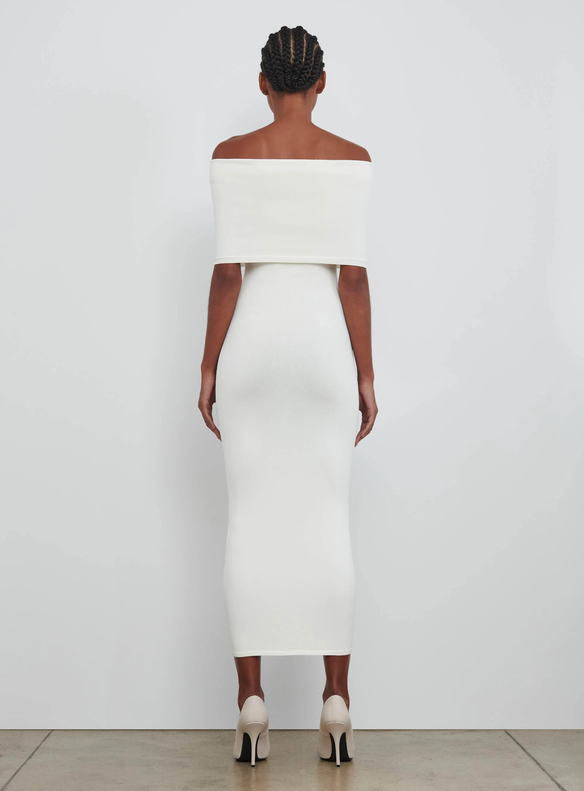 Off Shoulder Dress sold by WARDROBE.NYC product image thumbnail 3