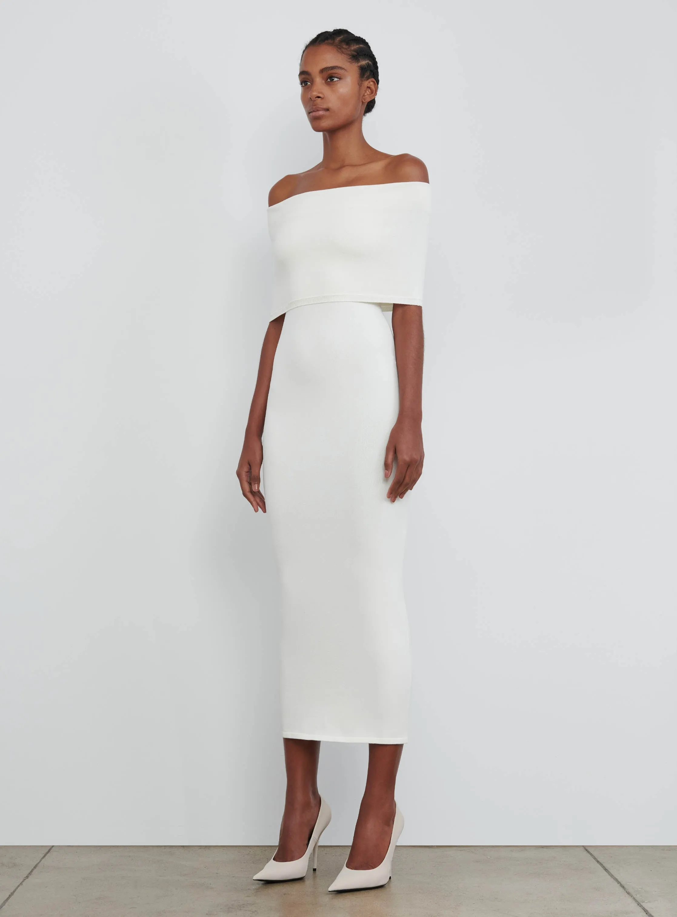 Off Shoulder Dress sold by WARDROBE.NYC product image thumbnail 2