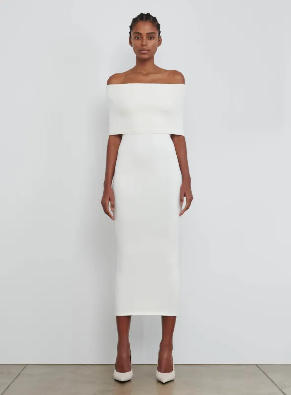 Off Shoulder Dress sold by WARDROBE.NYC