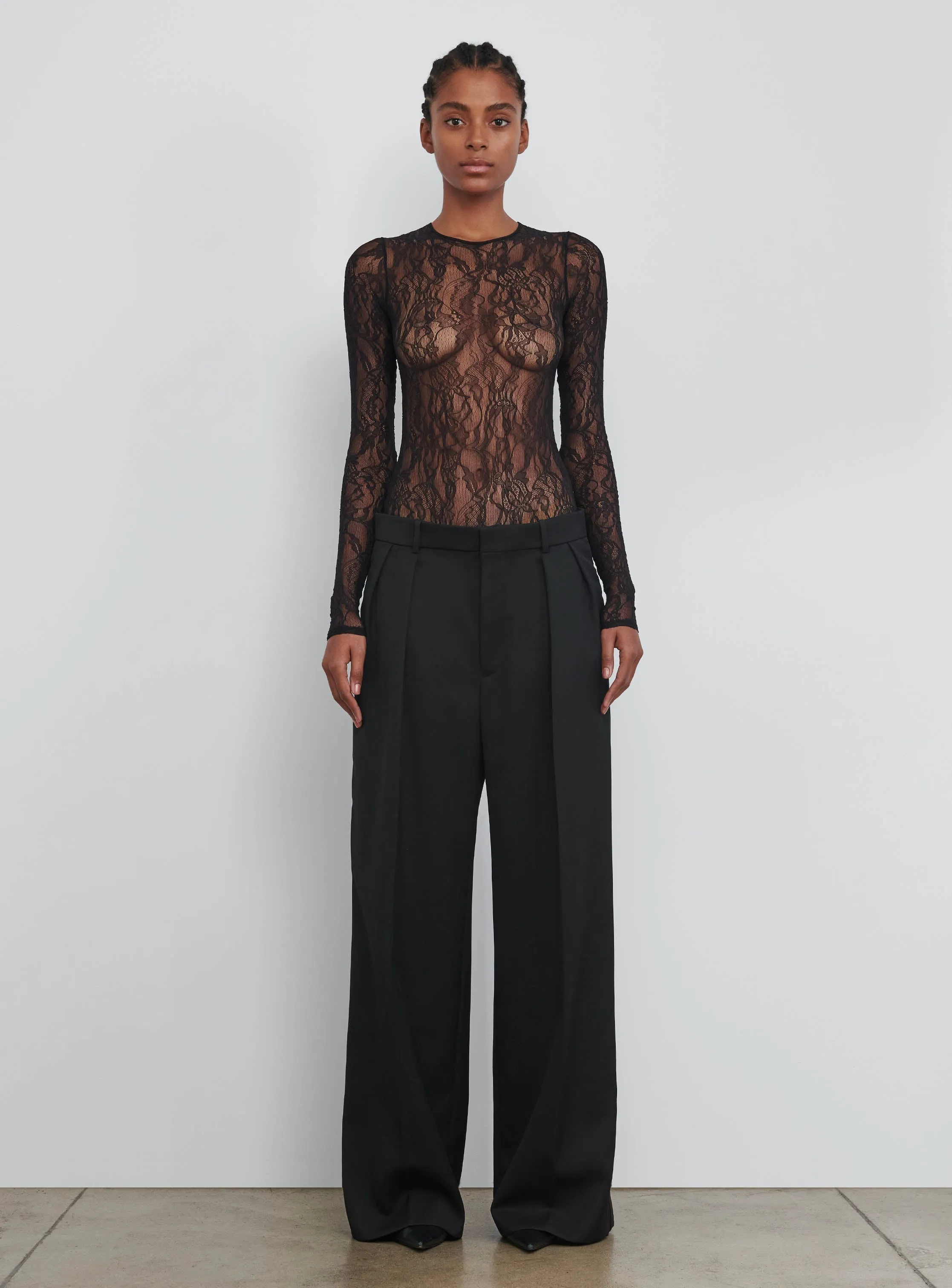 Low Rise Tuxedo Trouser sold by WARDROBE.NYC