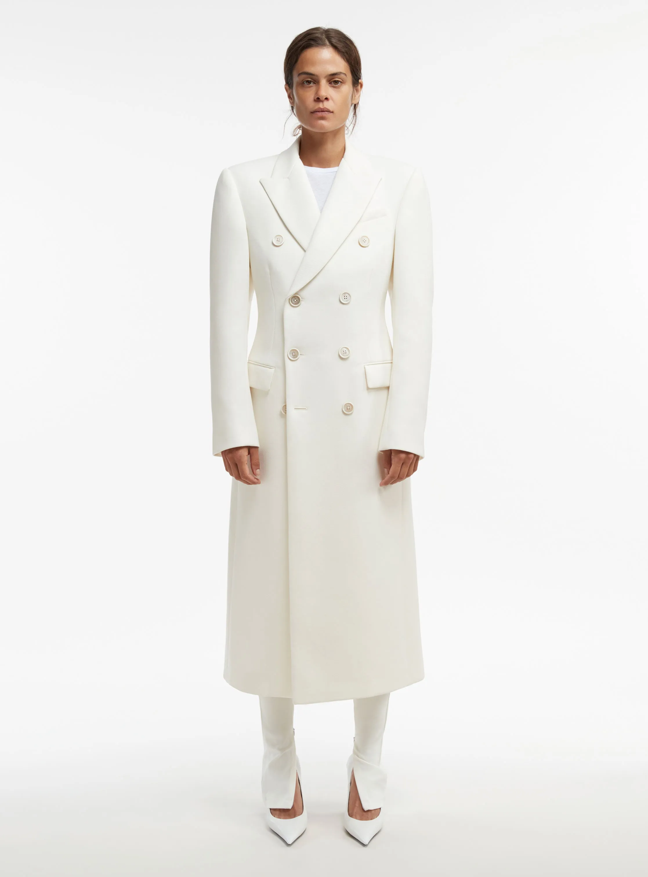 Double Breasted Coat sold by WARDROBE.NYC