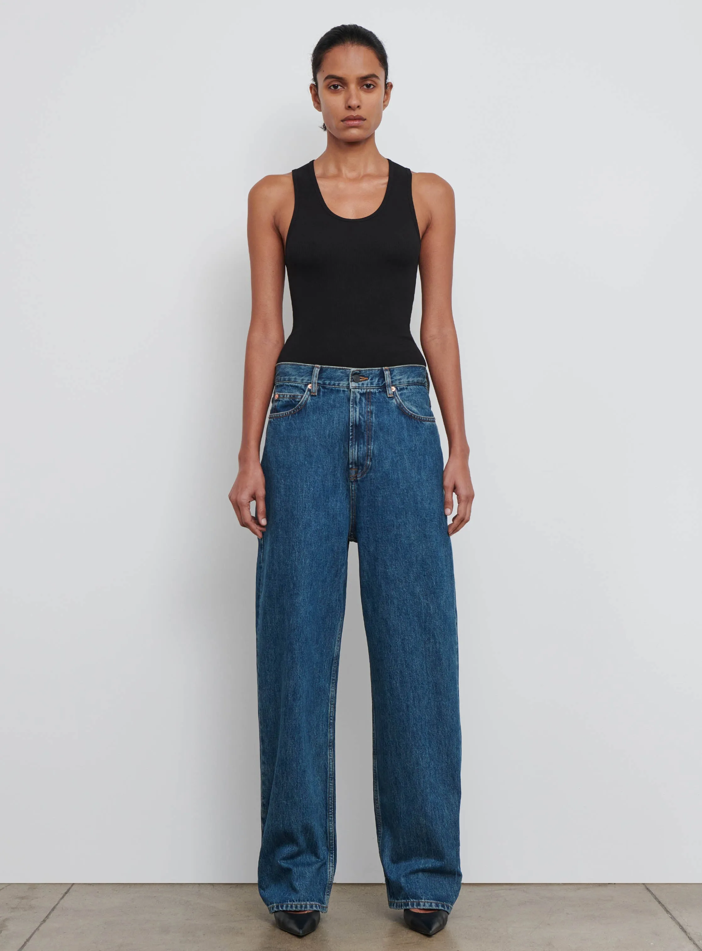 Denim Low Rise Jean sold by WARDROBE.NYC