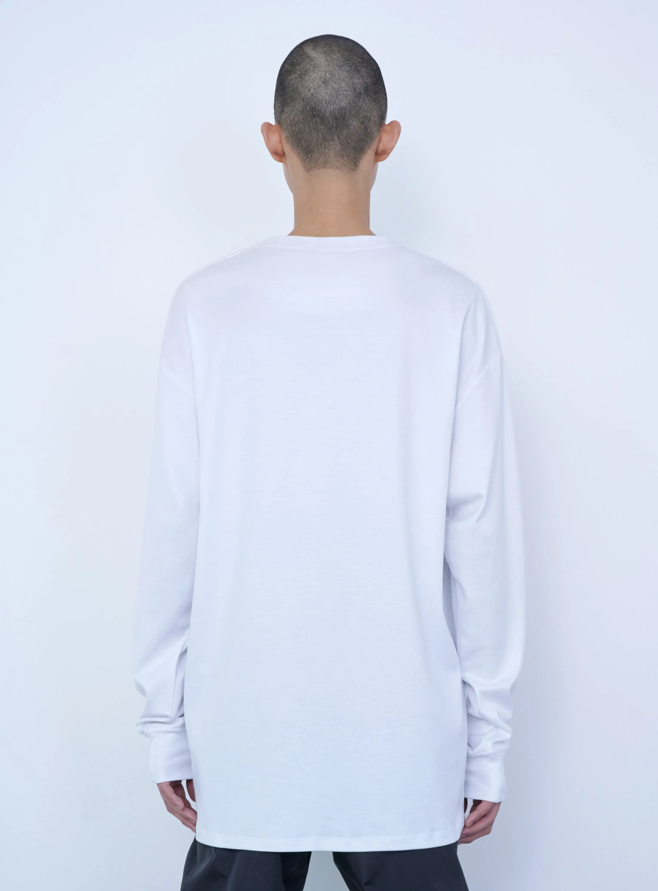 Oversize Long Sleeve Tee sold by WARDROBE.NYC product image thumbnail 3