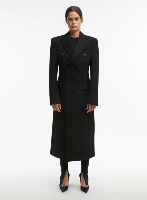 Double Breasted Coat made by WARDROBE.NYC