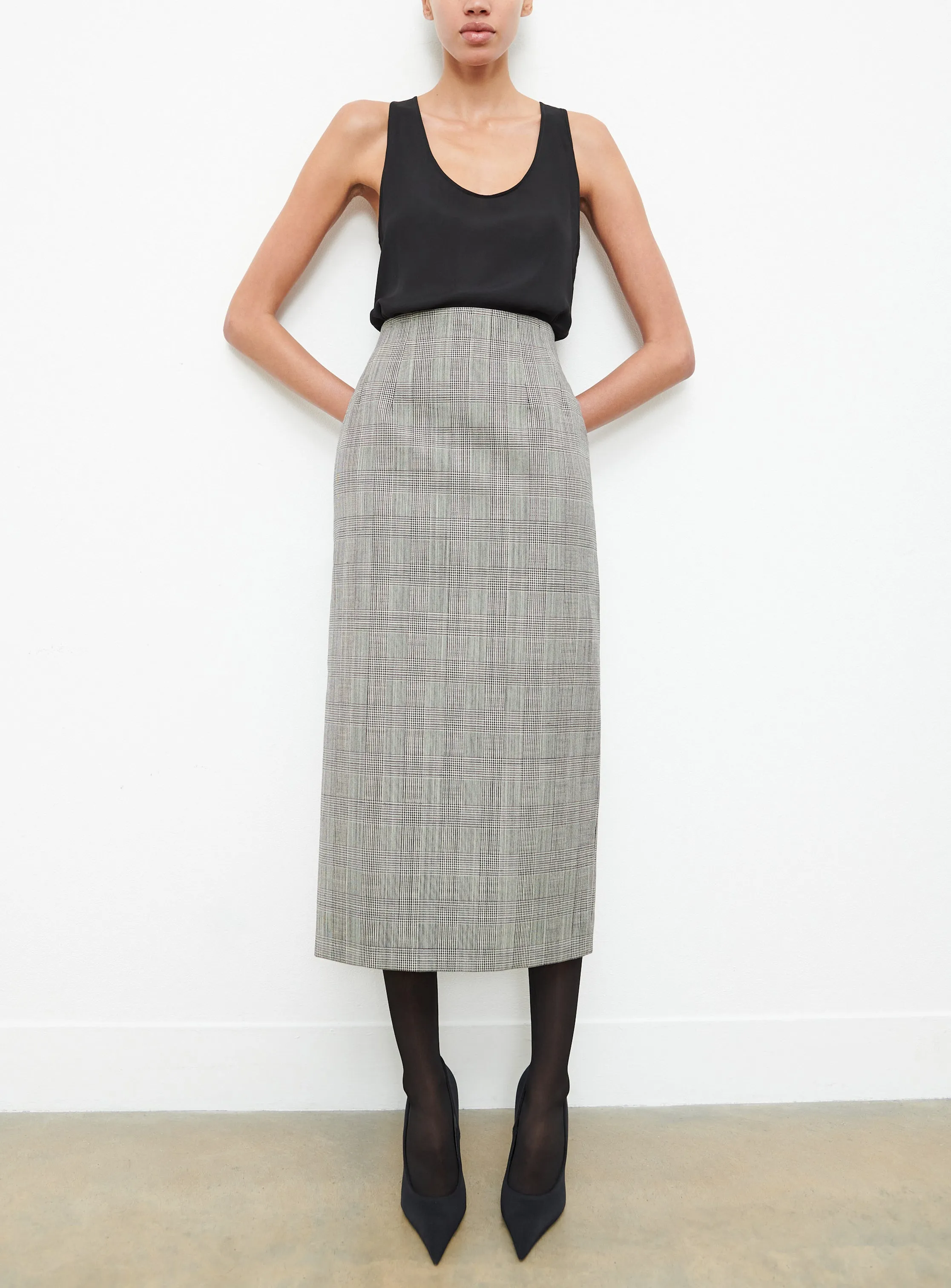 Contour Midi Skirt sold by WARDROBE.NYC product image thumbnail 3