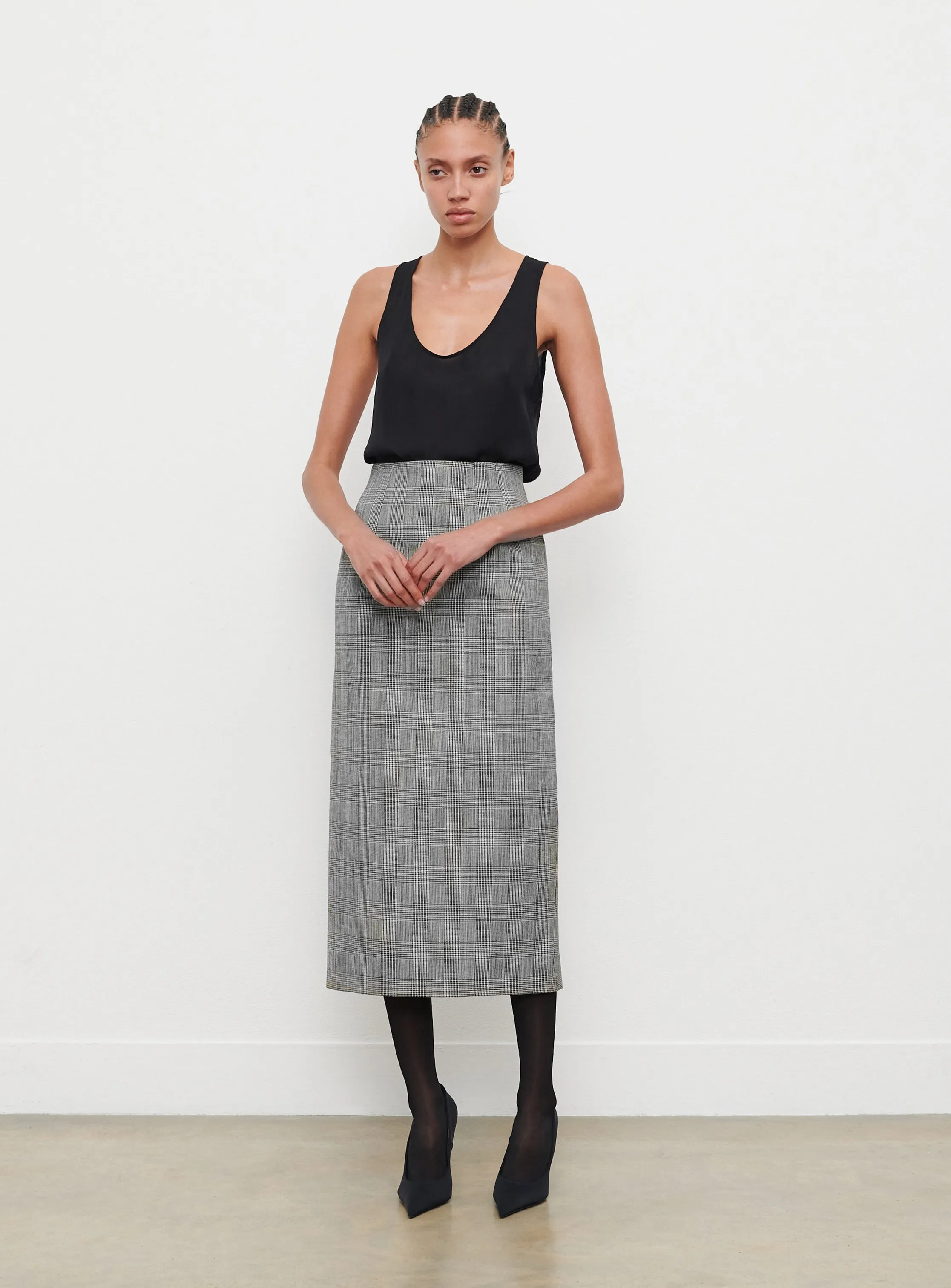 Contour Midi Skirt sold by WARDROBE.NYC