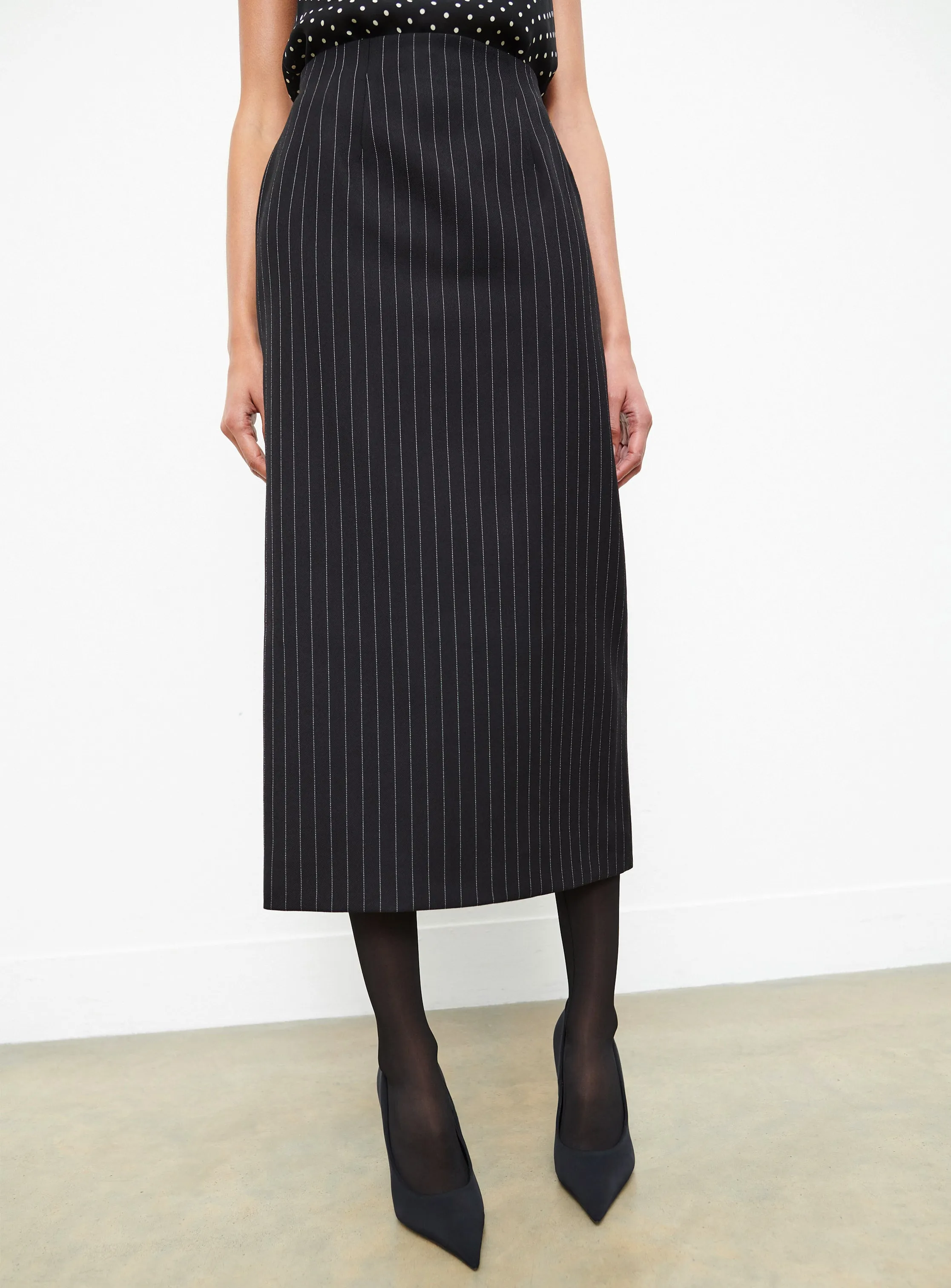 Contour Midi Skirt sold by WARDROBE.NYC product image thumbnail 4