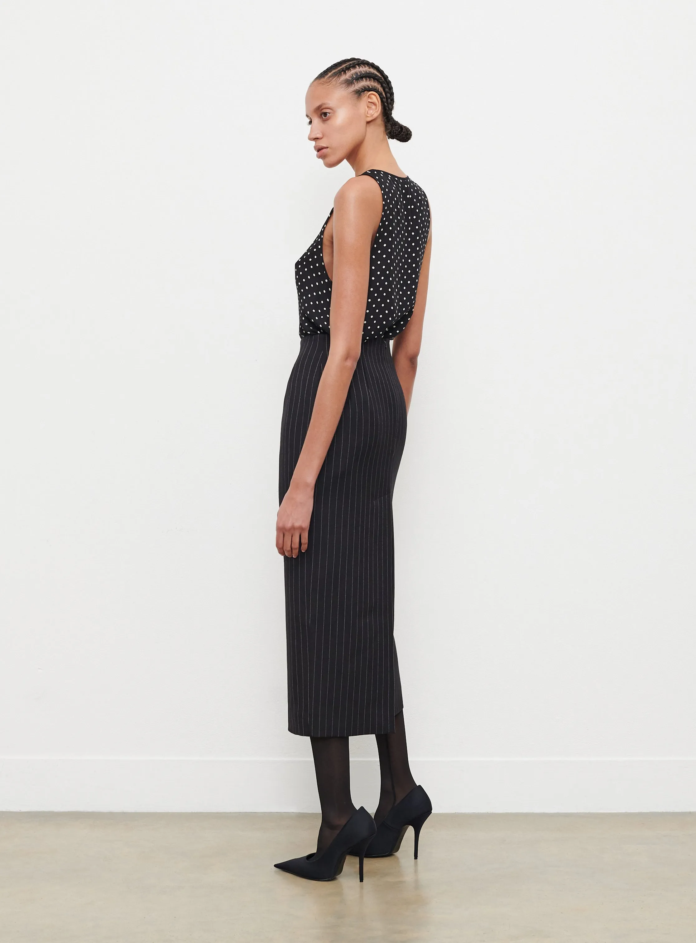 Contour Midi Skirt sold by WARDROBE.NYC product image thumbnail 2