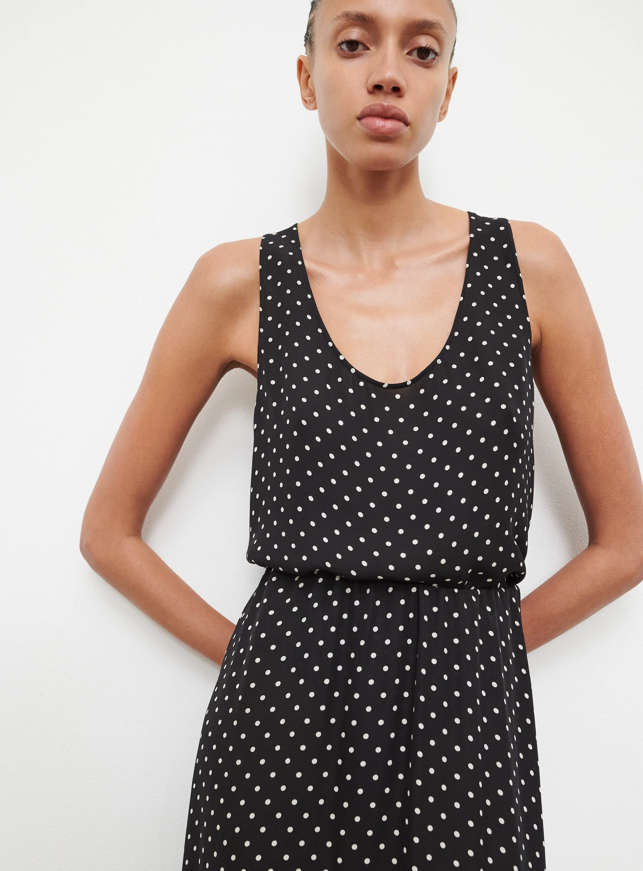 Silk Tank sold by WARDROBE.NYC product image thumbnail 3