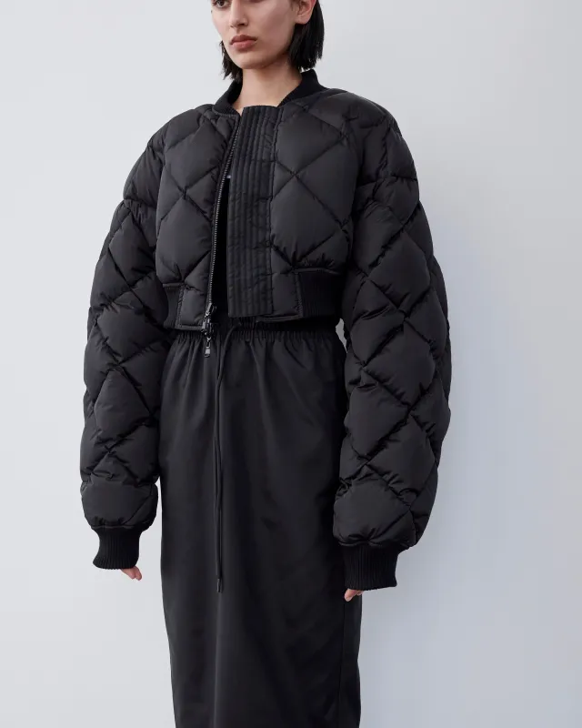 Crop Reversible Bomber sold by WARDROBE.NYC