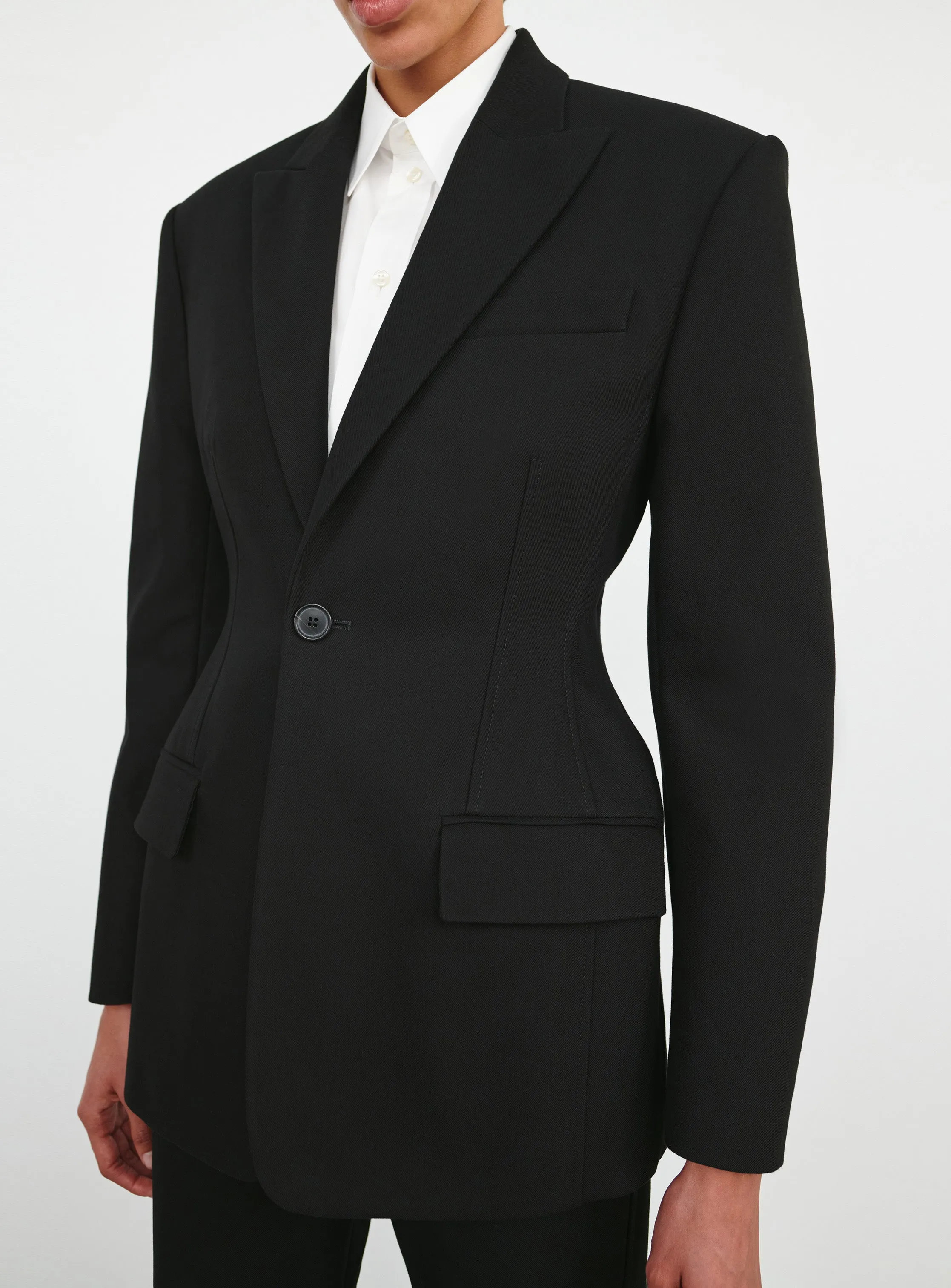 Drill Contour Blazer sold by WARDROBE.NYC product image thumbnail 5