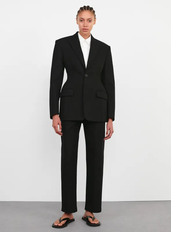 Drill Contour Blazer sold by WARDROBE.NYC
