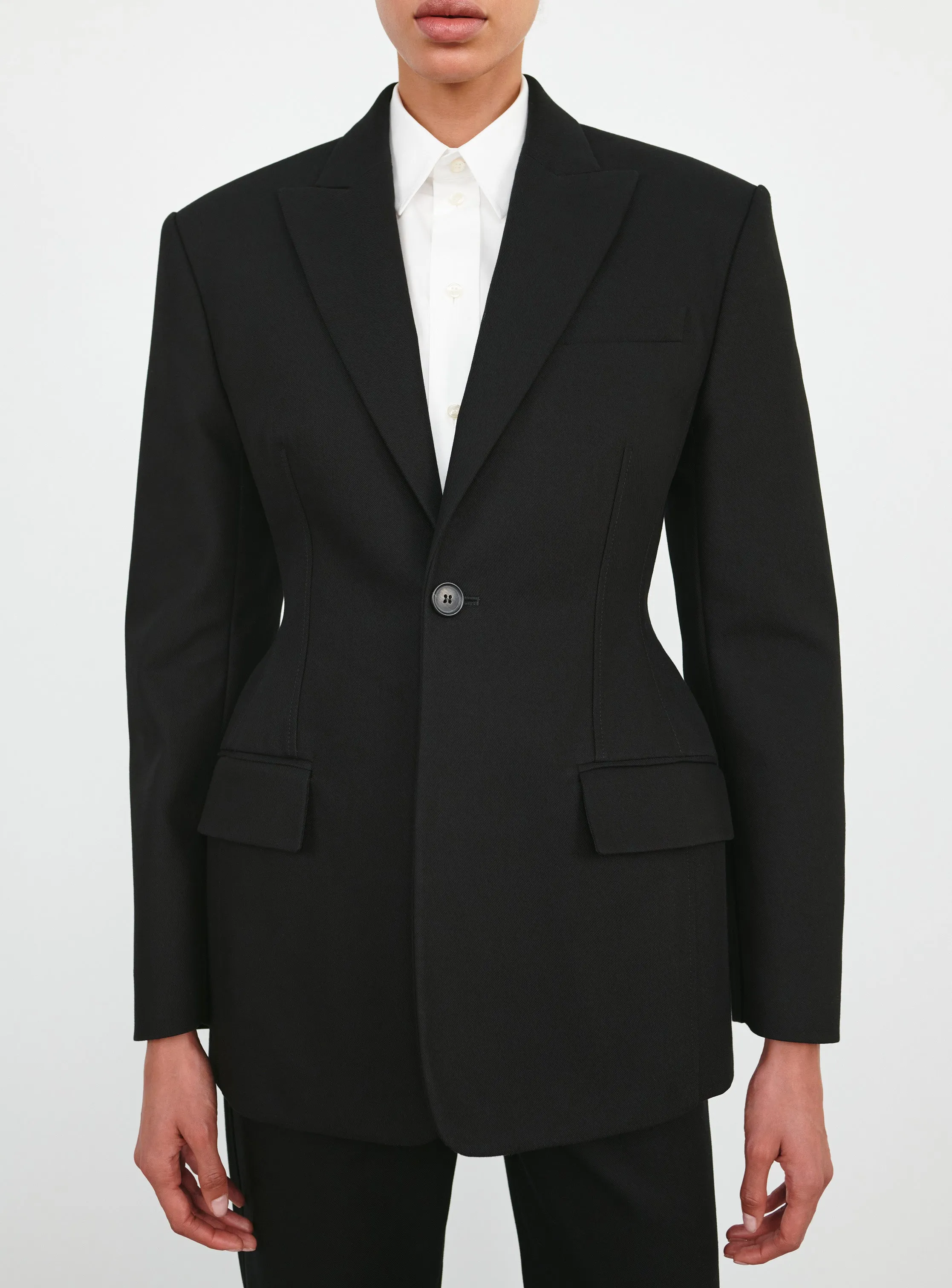 Drill Contour Blazer sold by WARDROBE.NYC product image thumbnail 4